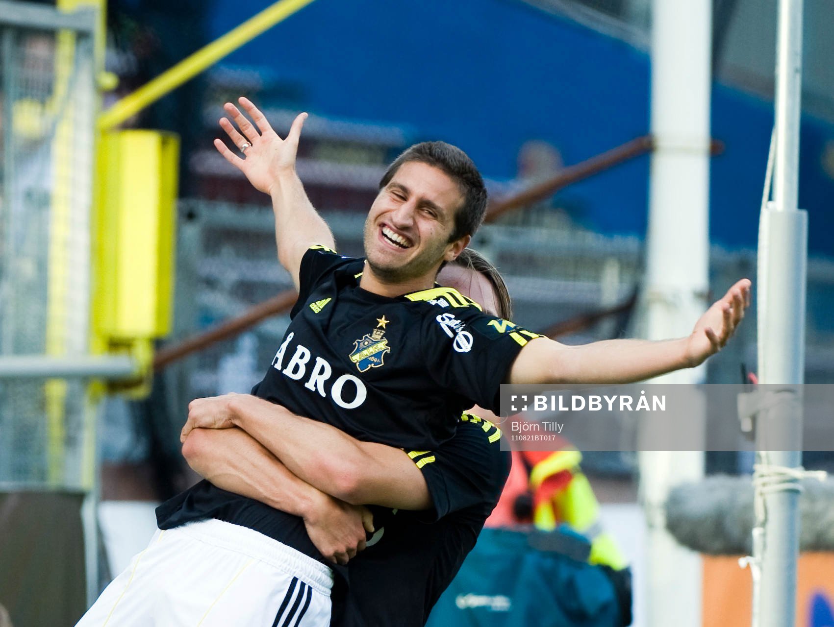 Gabriel Özkan, AIK, jubel