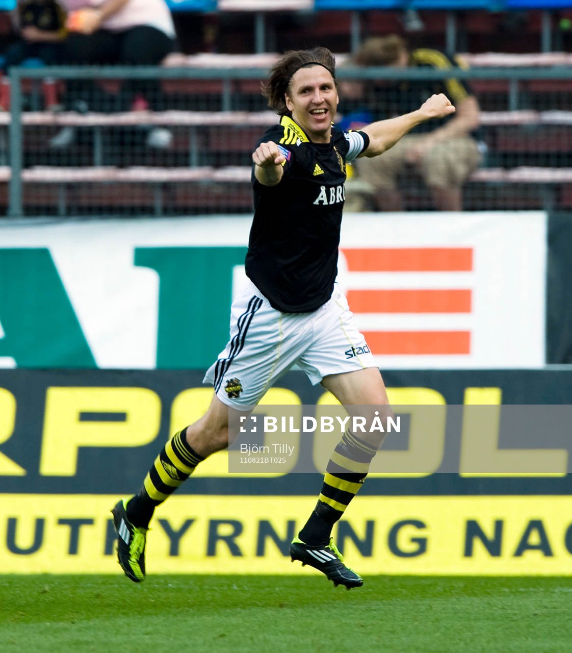Nils-Eric Johansson, AIK, jubel