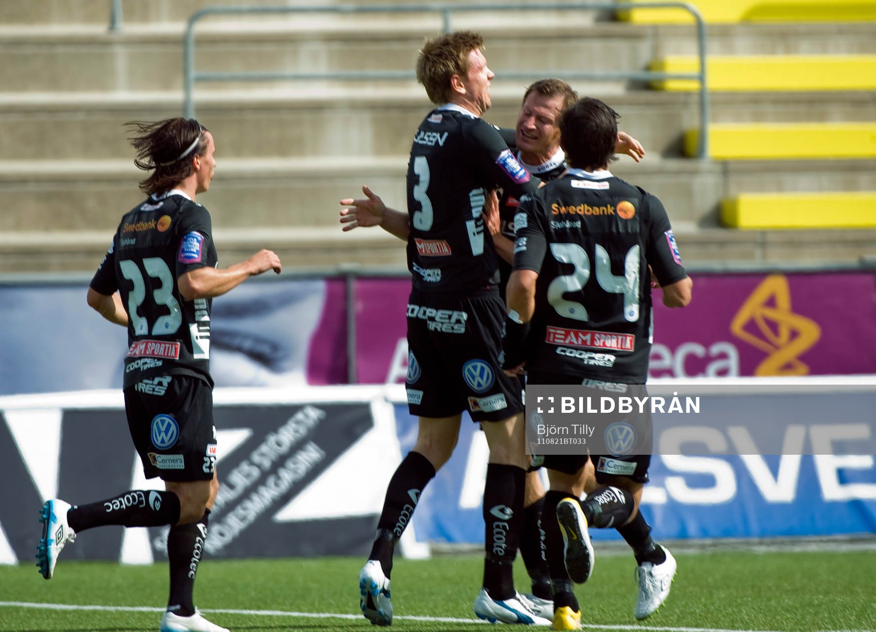 David Elm och Daniel Mobaeck, Elfsborg, jubel