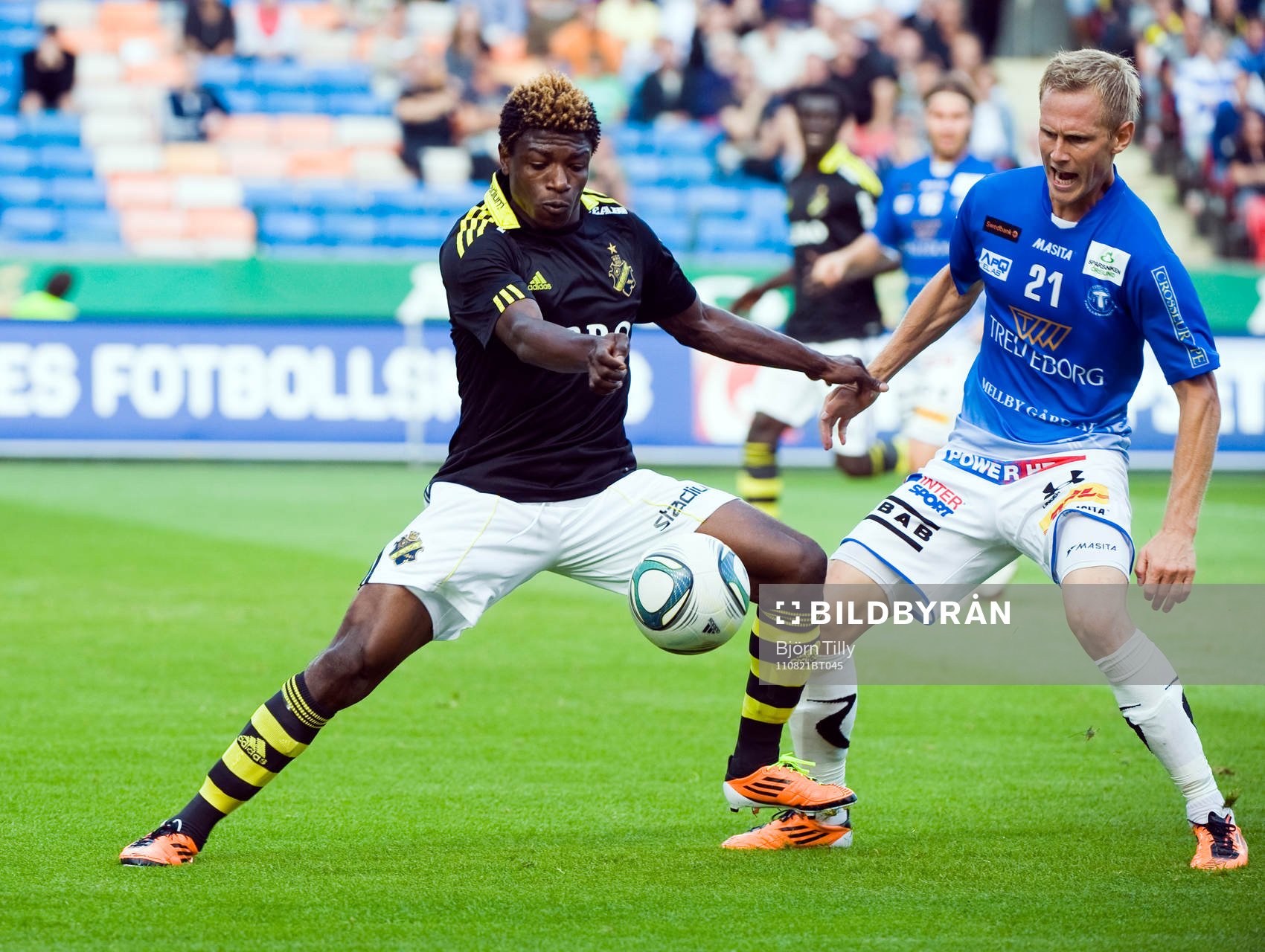 Mohamed Bangura, AIK och Magnus Andersson, Trelleborg