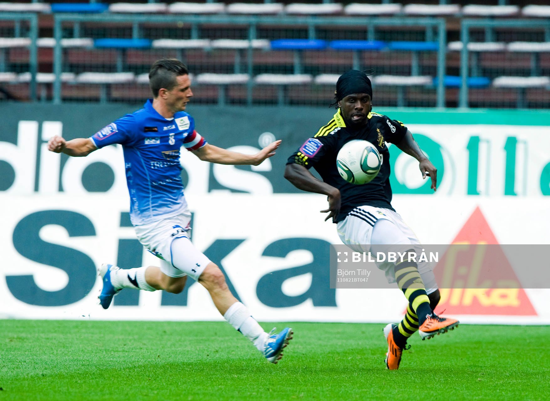 Kristian Haynes, Trelleborg och Martin Mutumba, AIK