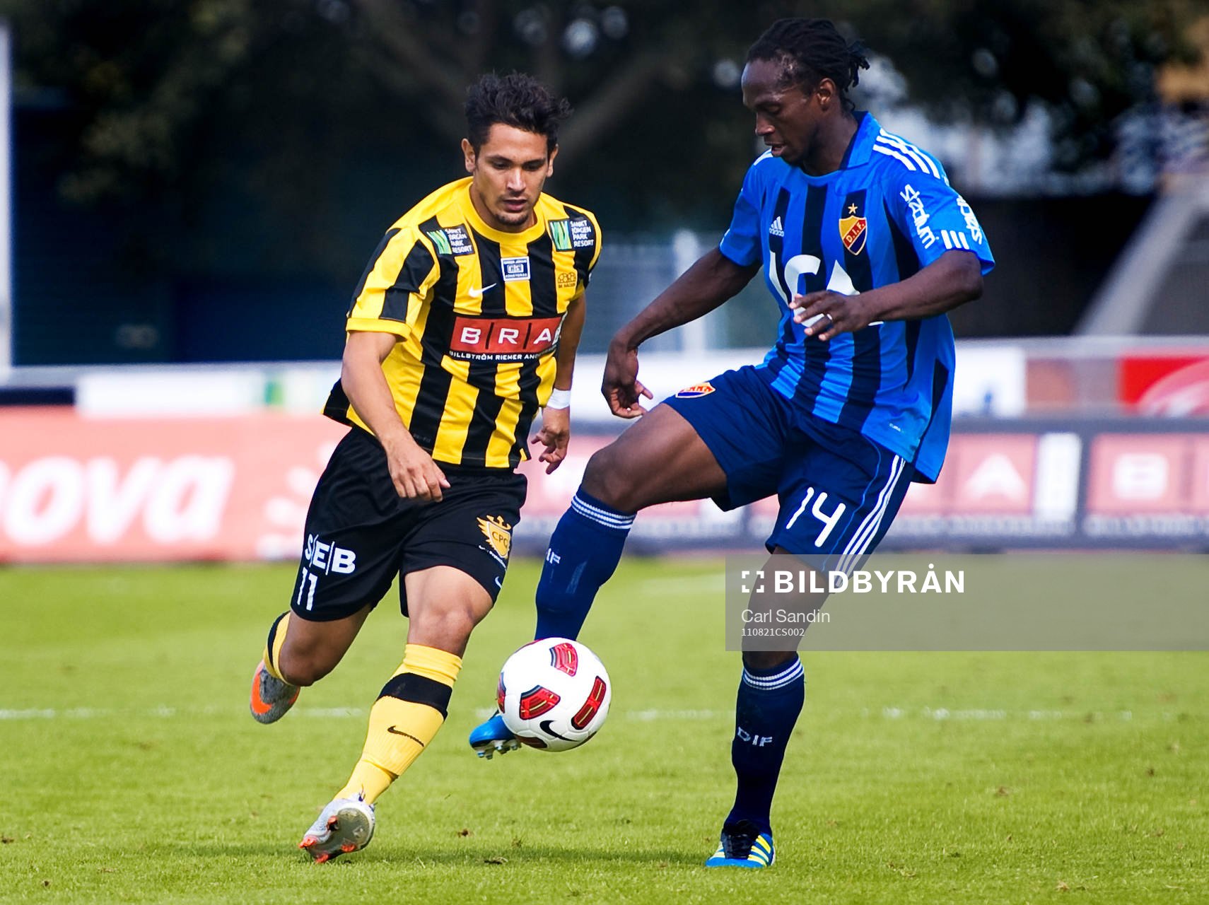  Andreas Vasquez, Häcken, Kebba Ceesay, Djurgården.