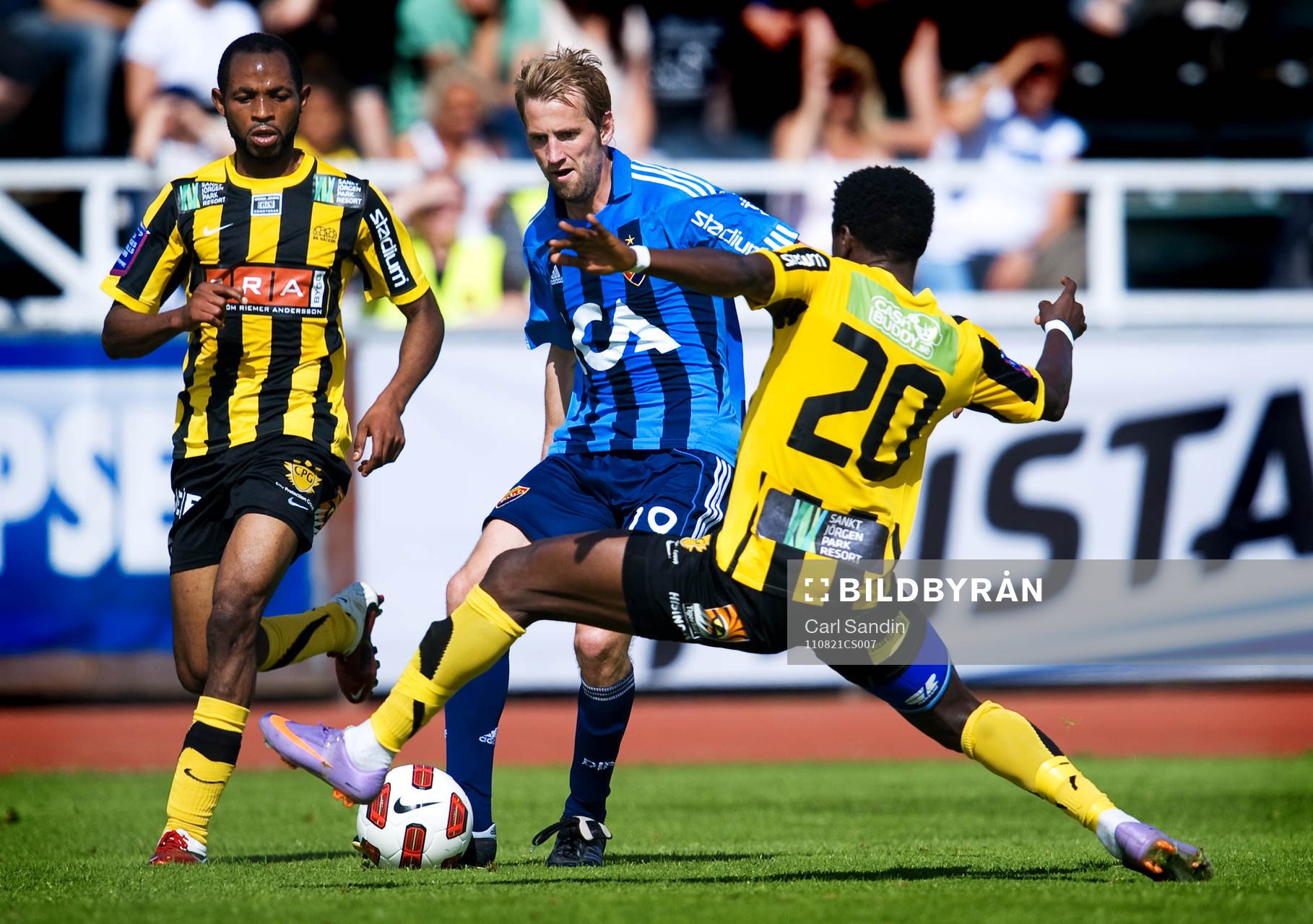 Rene Makondele, Djurgården, Häcken, Peter Nymann