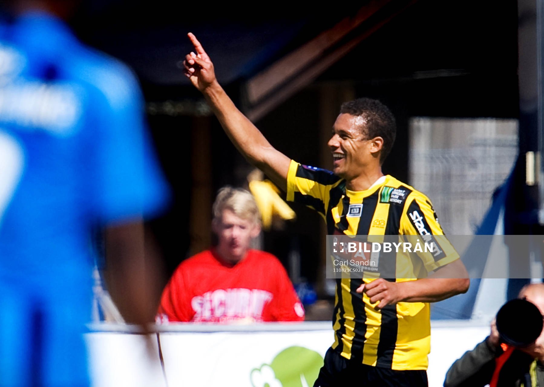 Mathias Ranégie, Häcken, jubel, 1-0