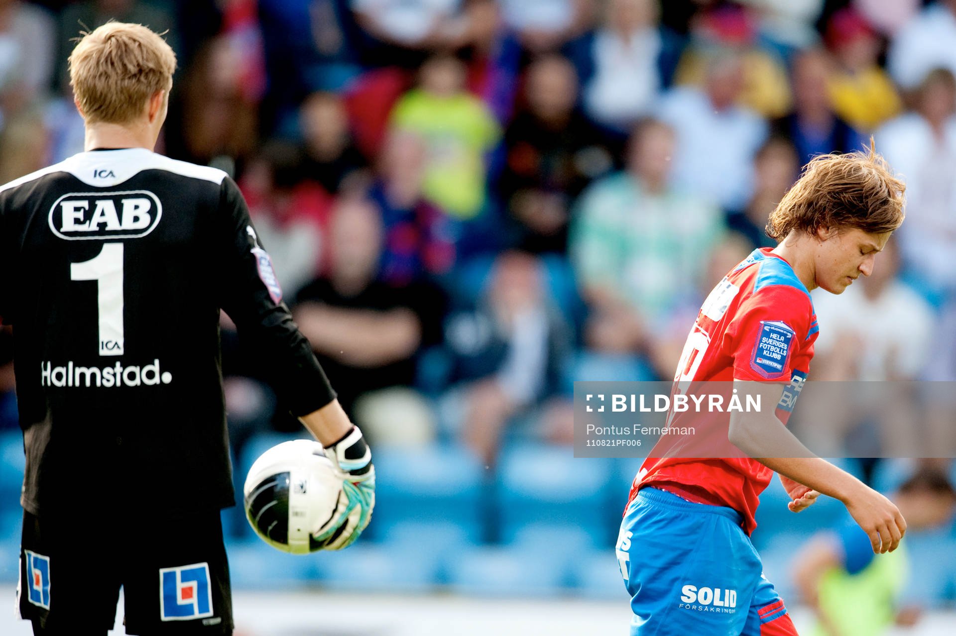 Karl-Johan Johnsson, målvakt, Halmstad, Simon Thern,