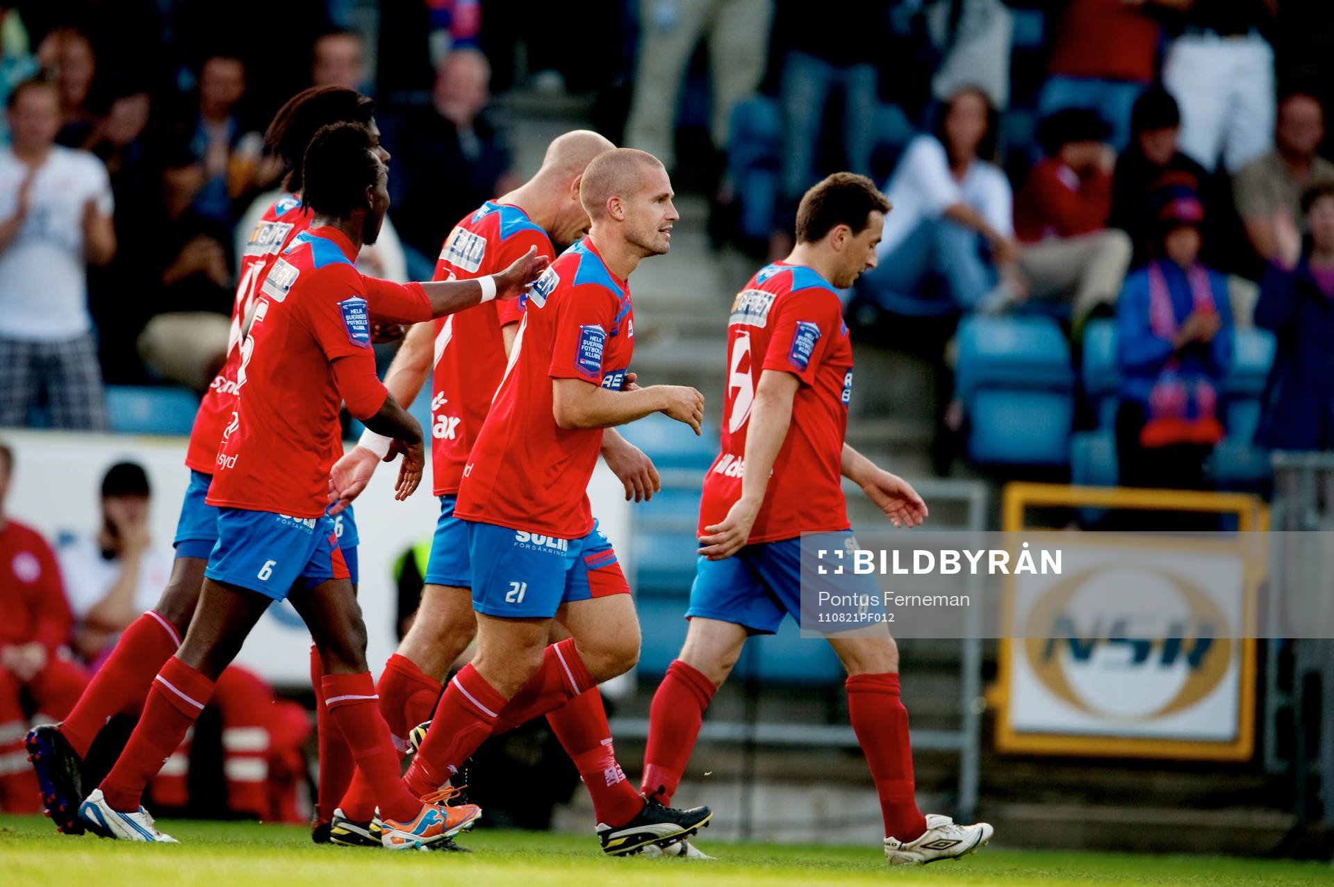 , May Mahlangu, Christoffer Andersson, Helsingborg, jubel