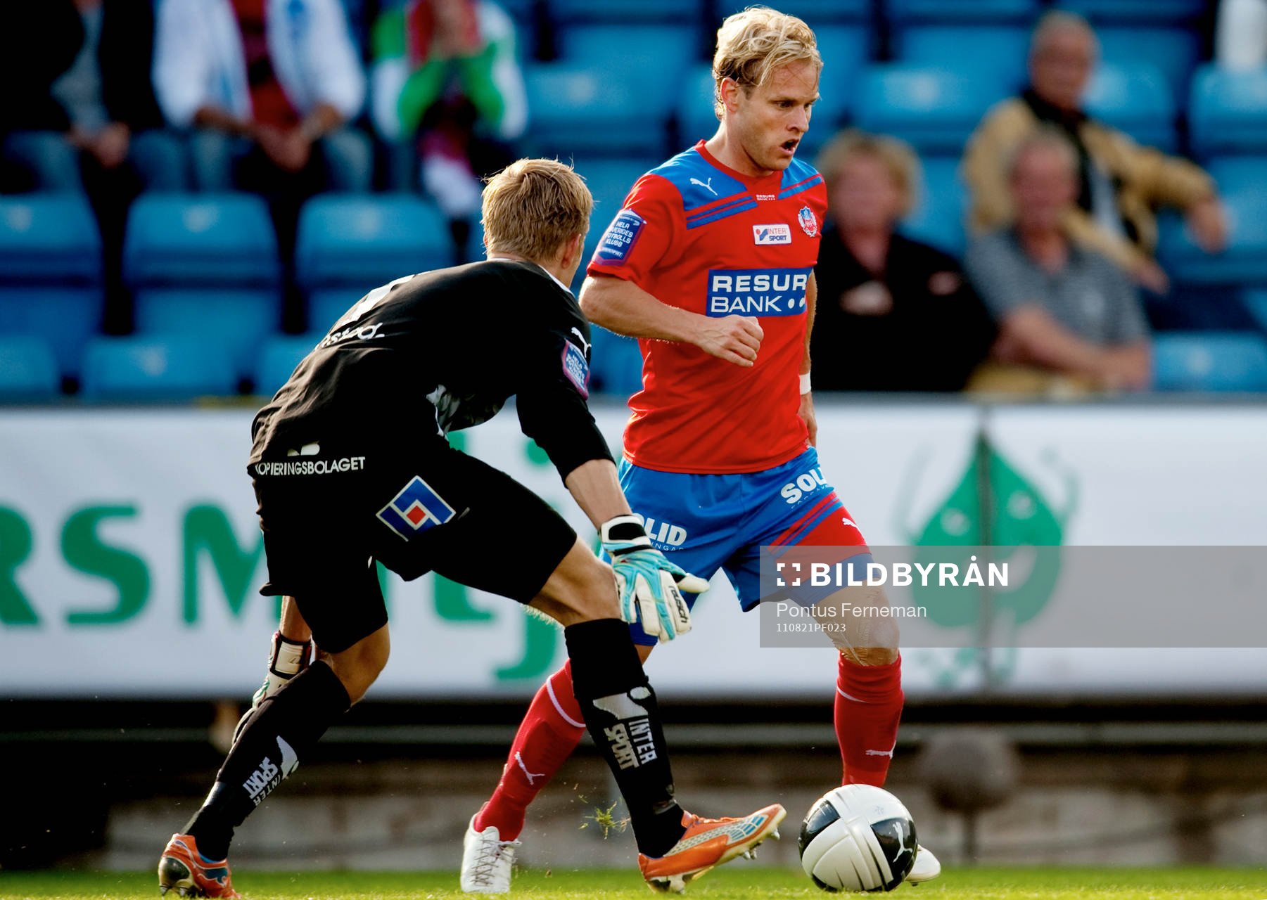 Karl-Johan Johnsson, målvakt, Halmstad, Erik Sundin,