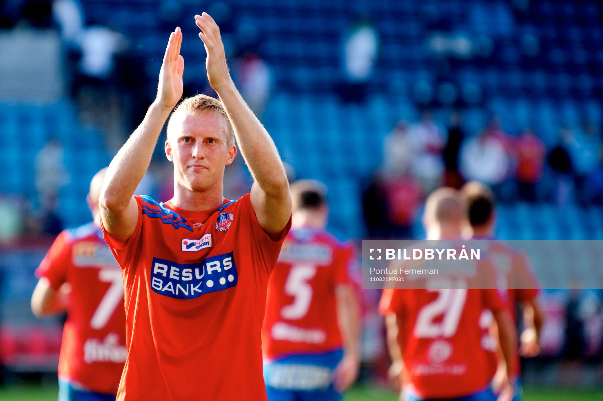Peter Larsson, Helsingborg, jubel