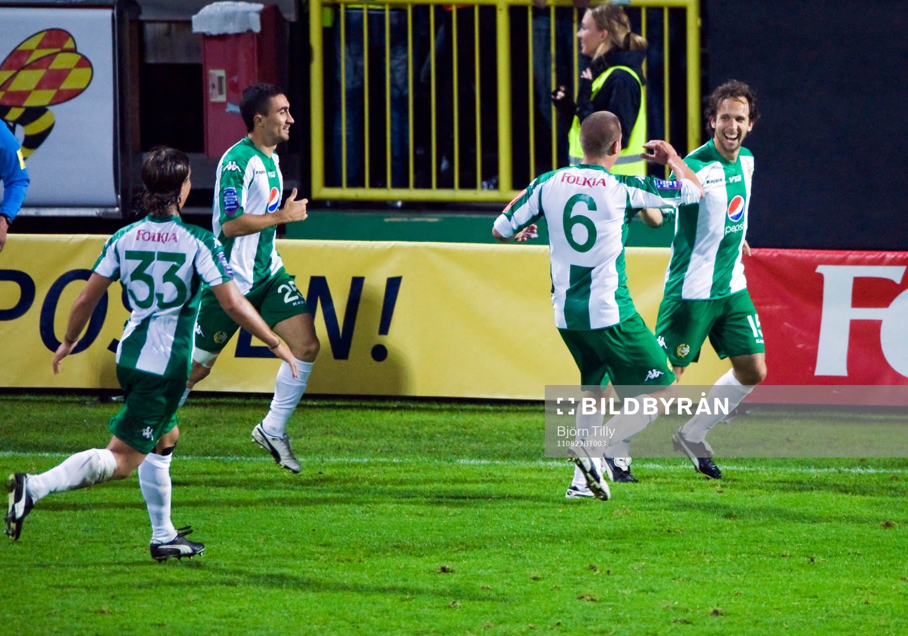 Petter Furuseth, Hammarby, jubel