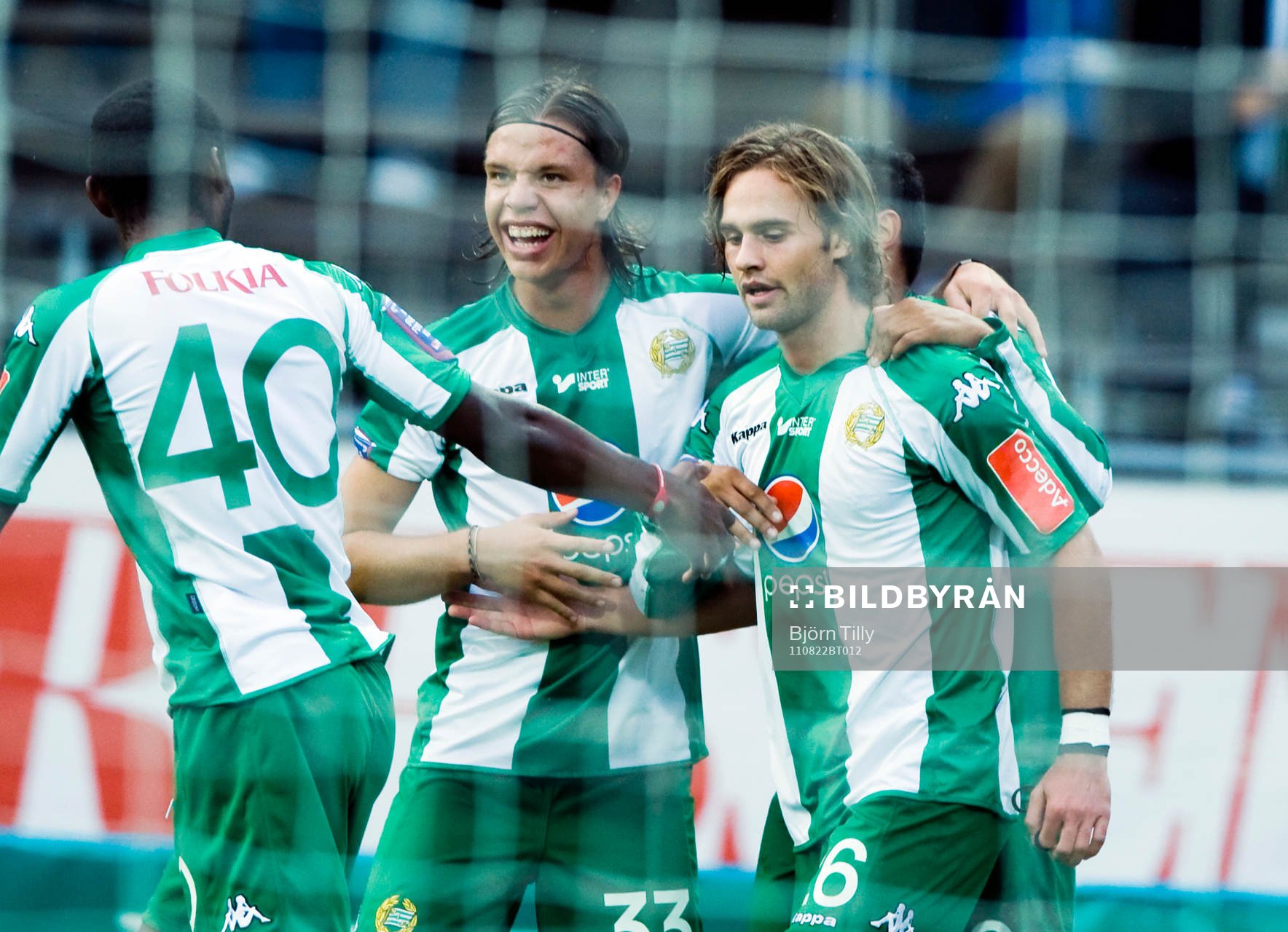 Simon Helg, Hammarby, jubel