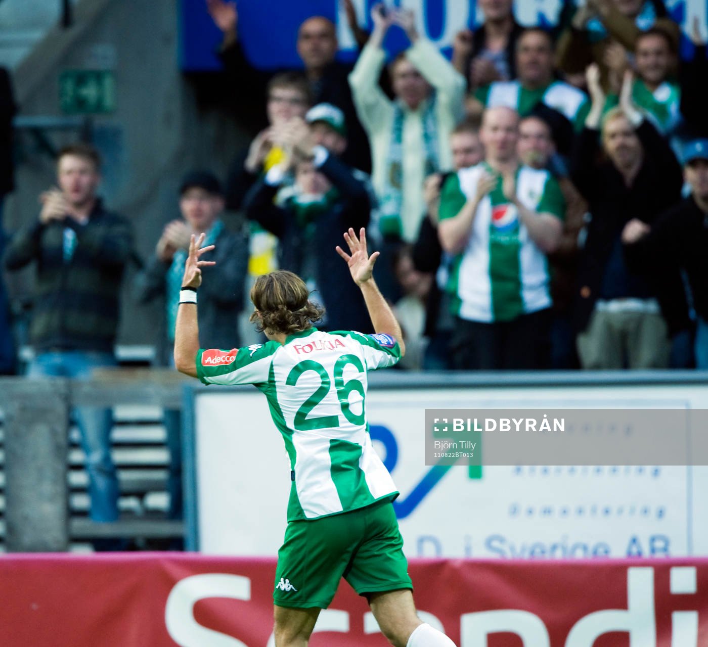 Simon Helg, Hammarby, jubel