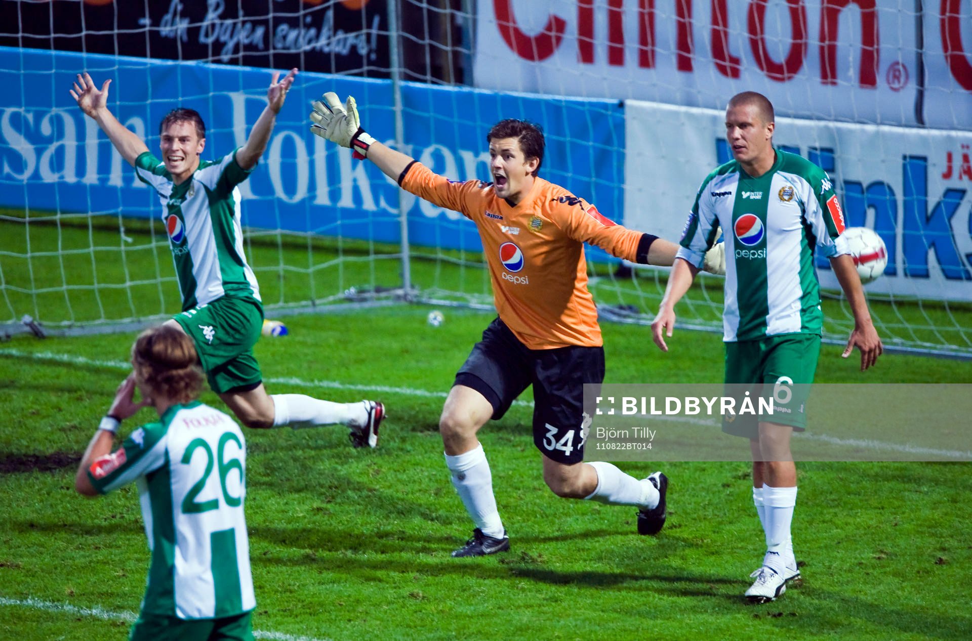 Johannes Hopf, målvakt, Hammarby galen