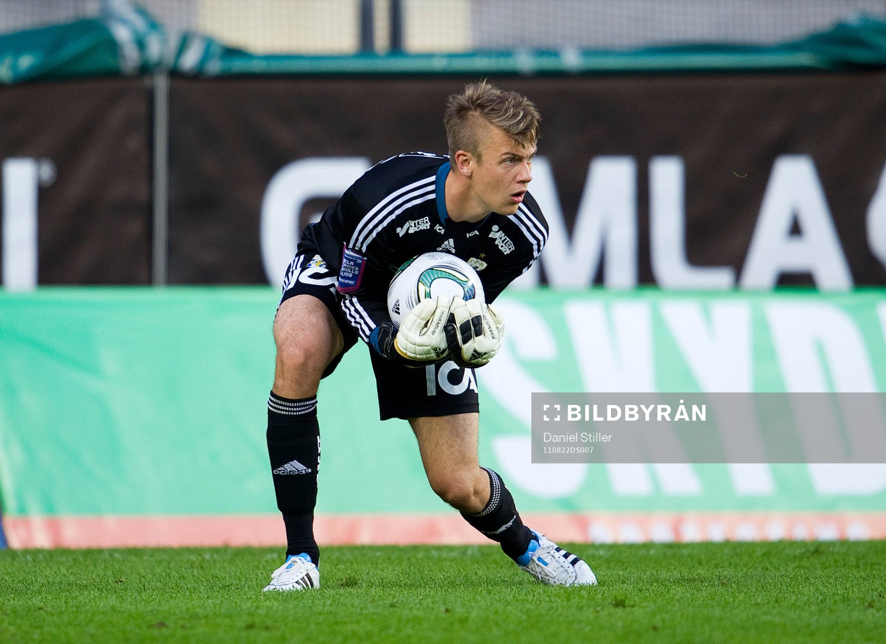 Erik Dahlin, målvakt