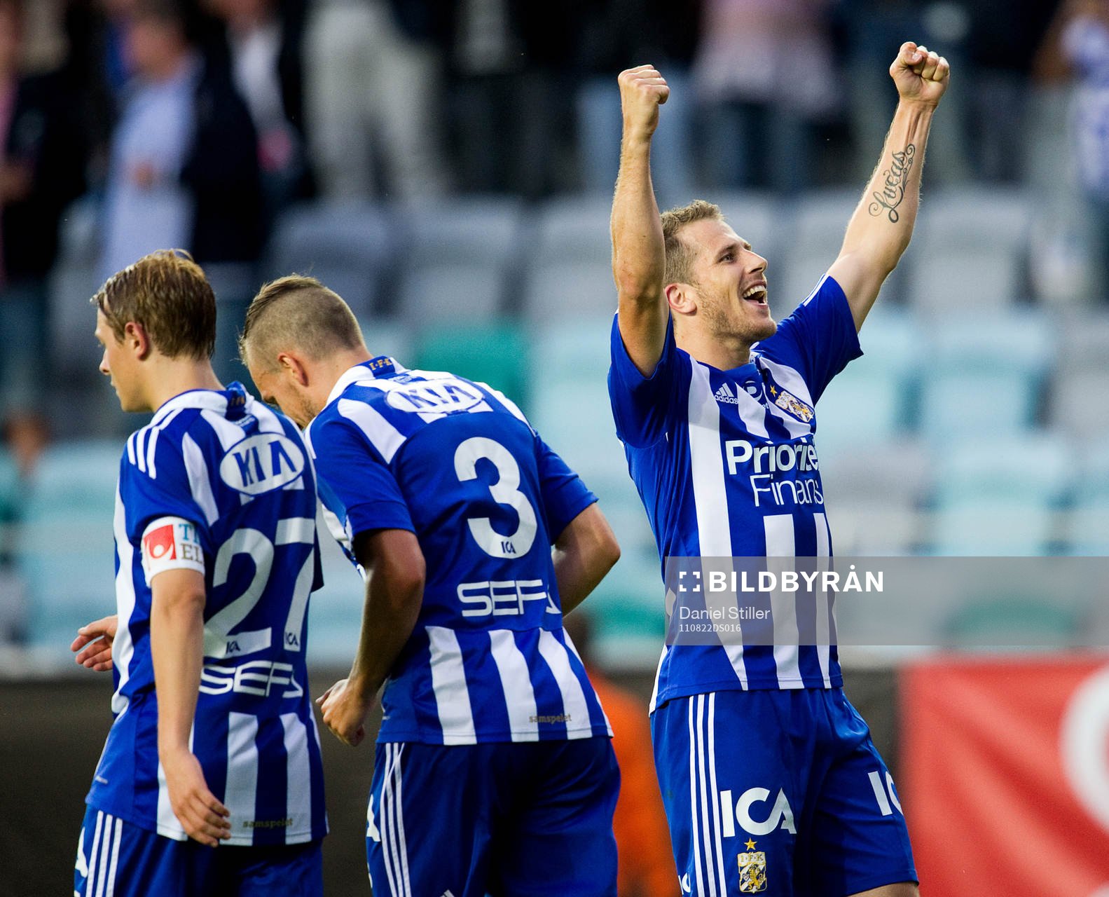 Tobias Hysén, IFK Göteborg, jubel