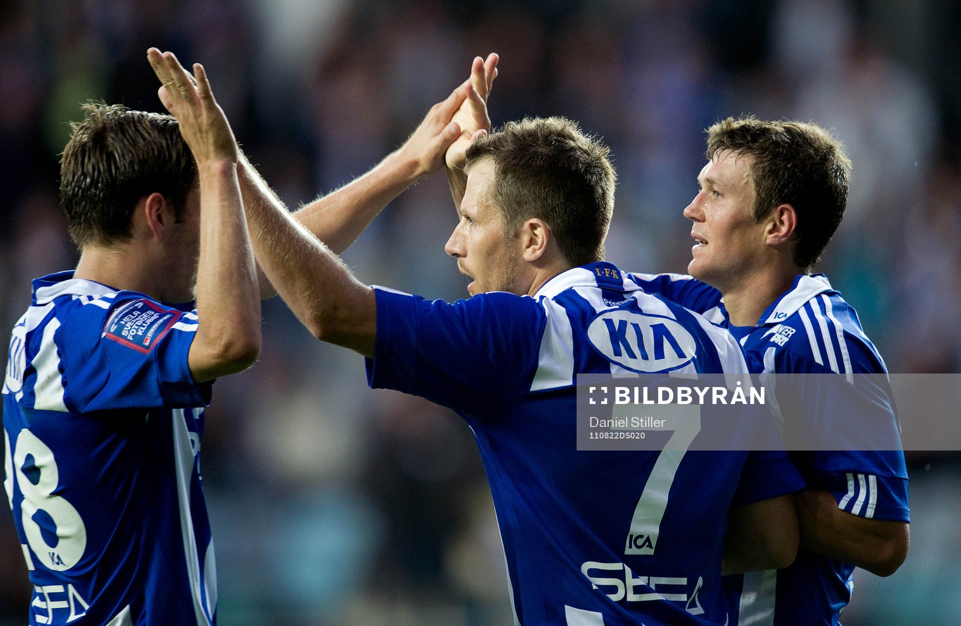 Dagens målskyttar, Tobias Hysén och Hannes Stiller