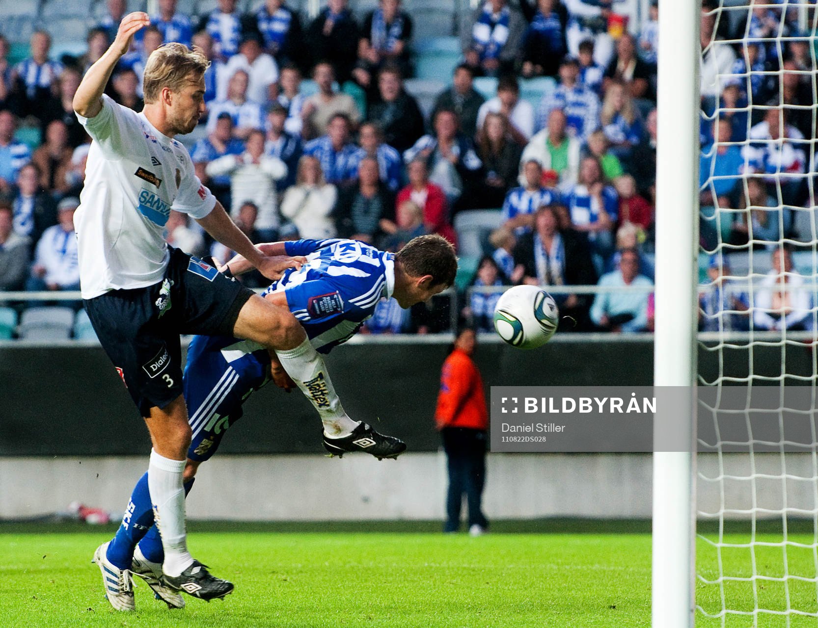 Hannes Stiller, IFK Göteborg, gör 3-0, Daniel Theorin,