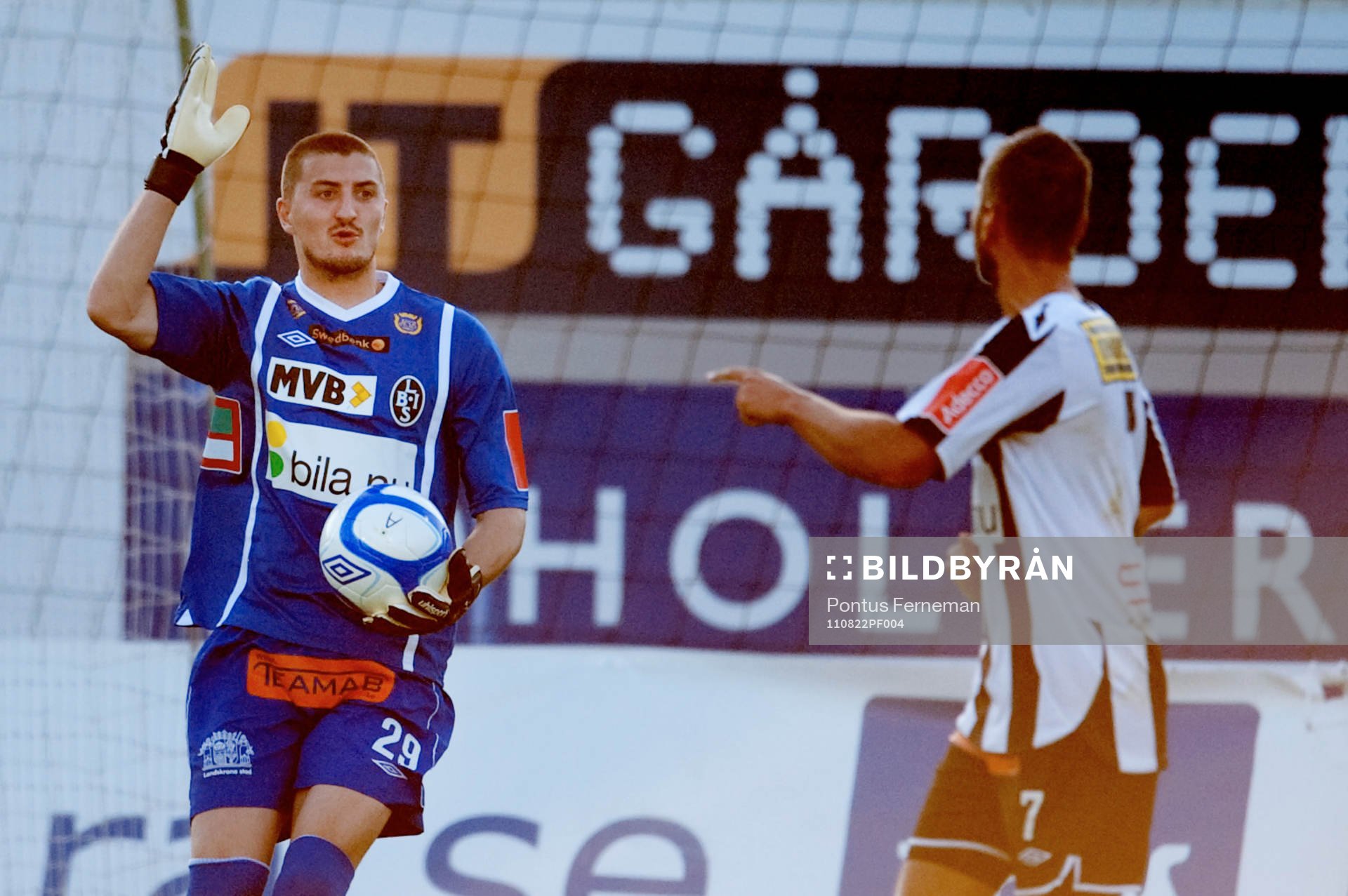 Ivo Vazgec, målvakt, Marcus Lantz, Landskrona