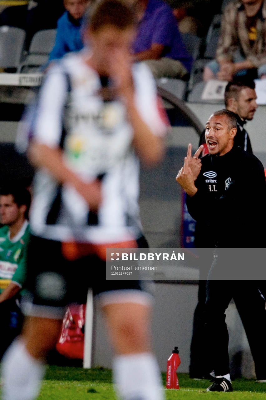 Henrik Larsson, tränare Landskrona