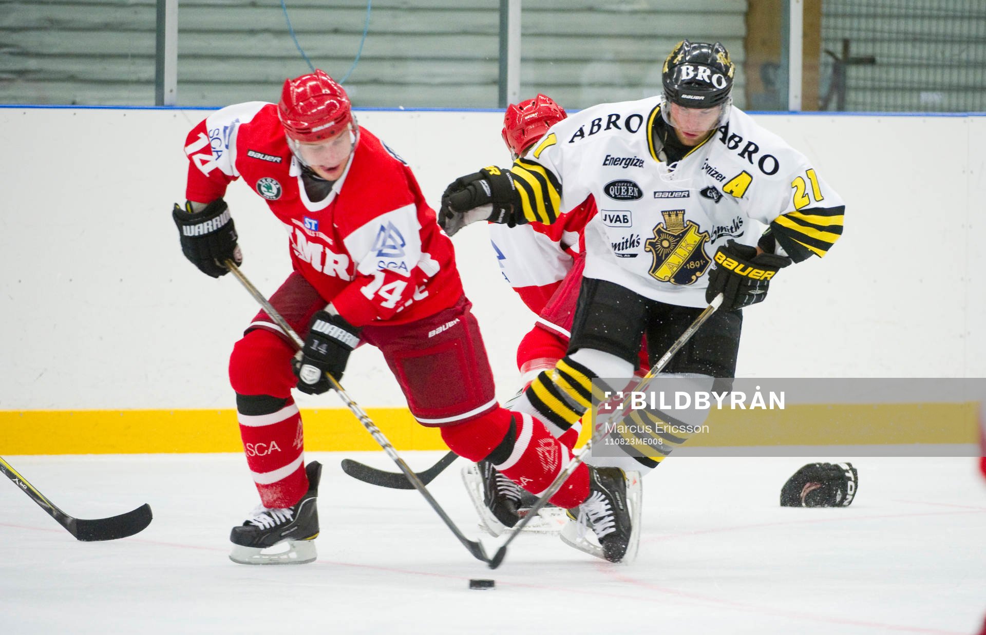 Petr Vampok, Timrå och Christian Sandberg, AIK