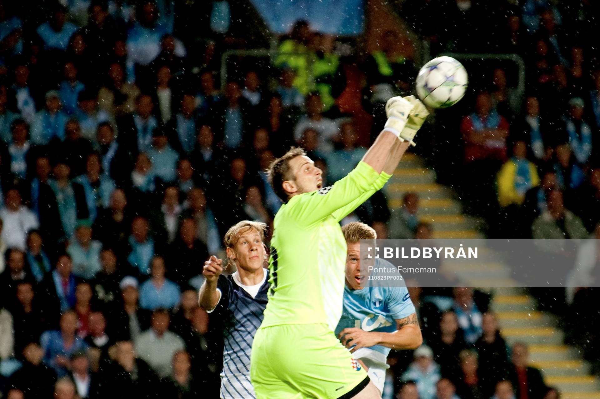 Fotboll, Champions League, Play-Off, Malmö FF - Dinamo