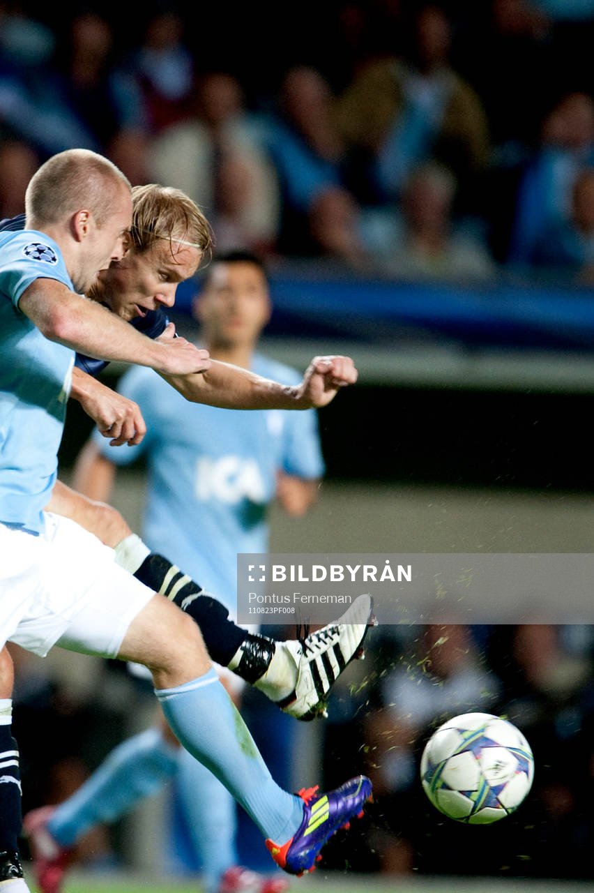 Fotboll, Champions League, Play-Off, Malmö FF - Dinamo