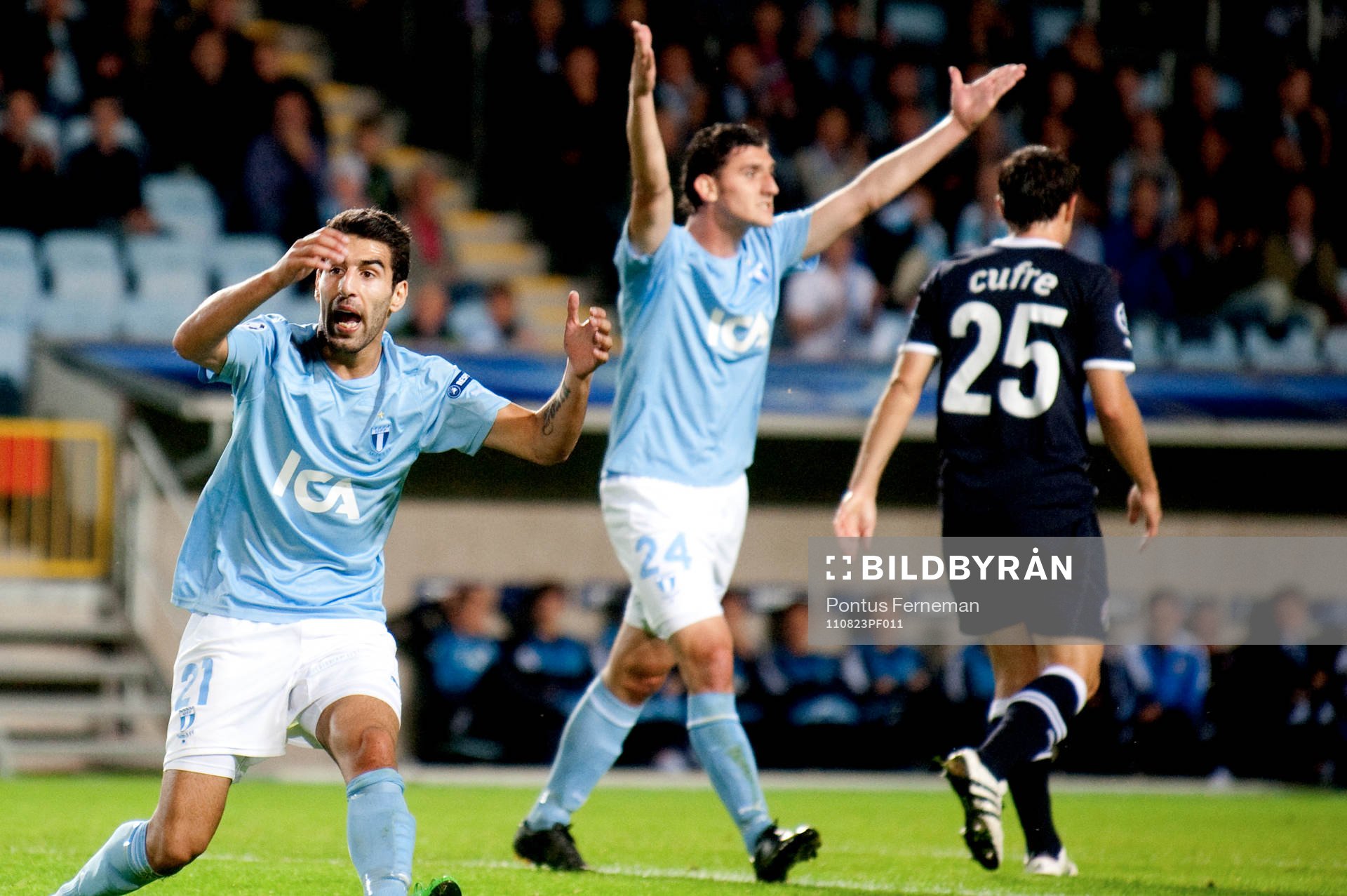 Fotboll, Champions League, Play-Off, Malmö FF - Dinamo