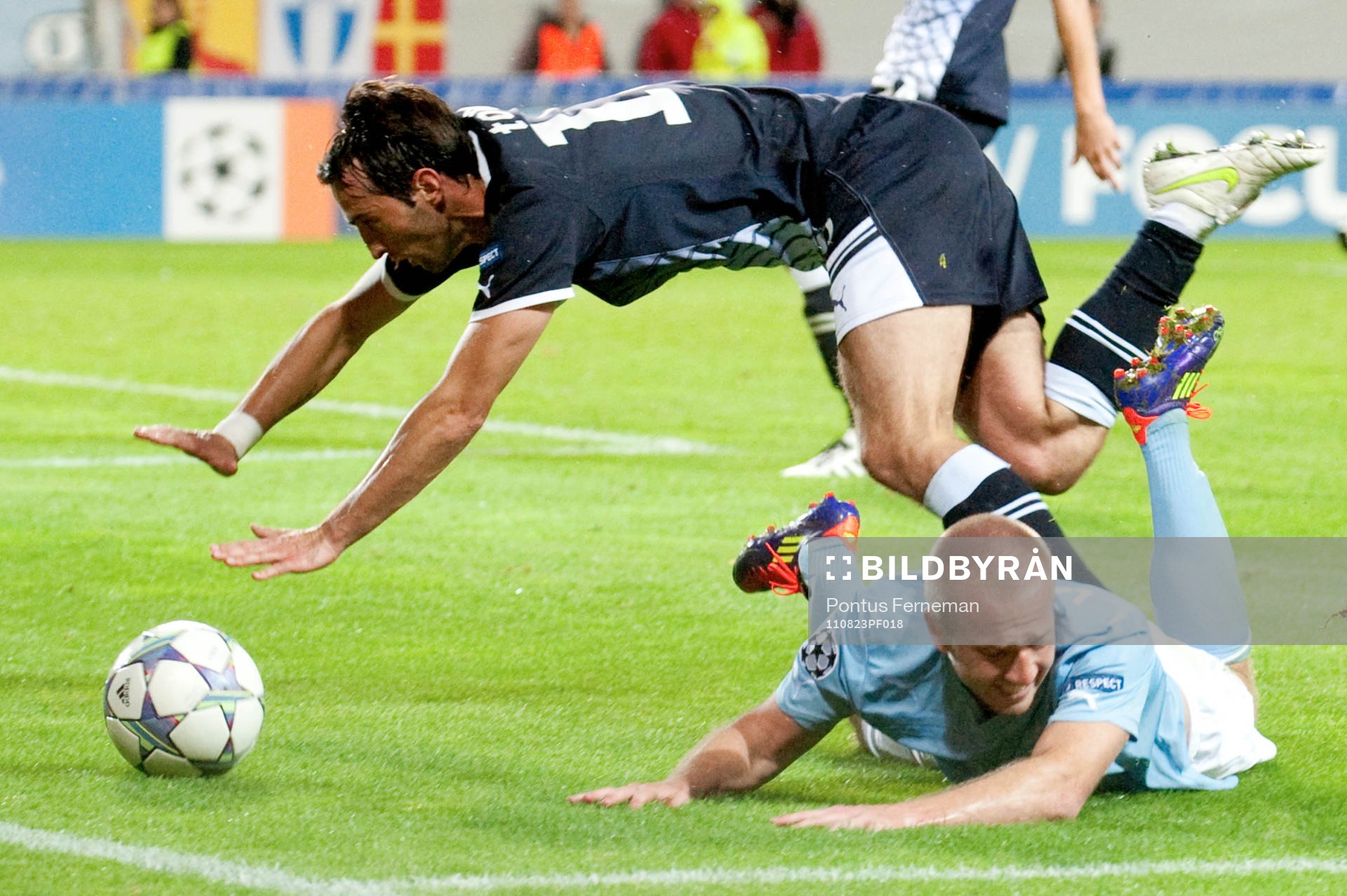 Fotboll, Champions League, Play-Off, Malmö FF - Dinamo