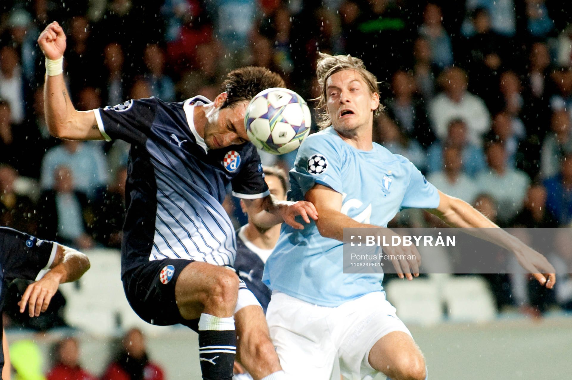 Fotboll, Champions League, Play-Off, Malmö FF - Dinamo