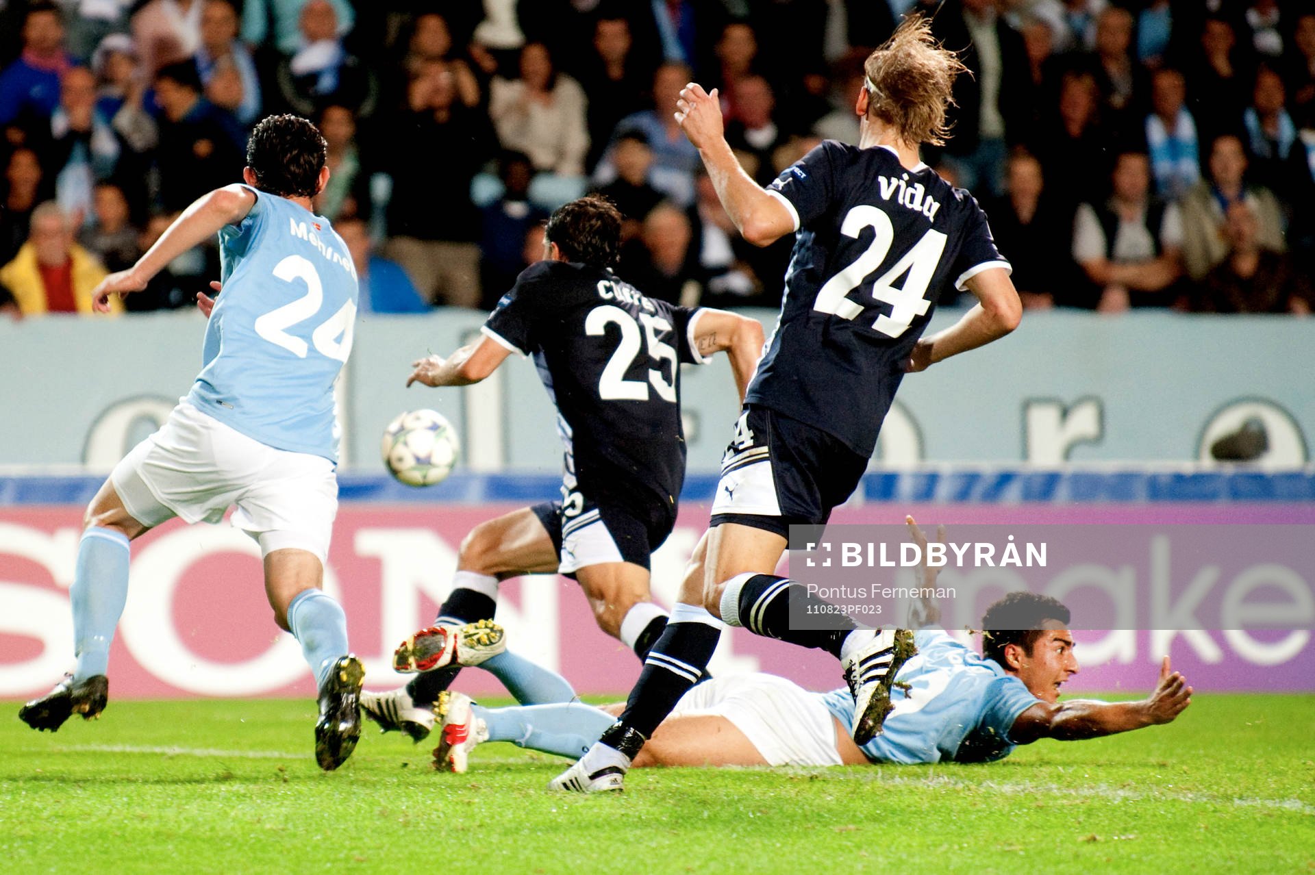 Fotboll, Champions League, Play-Off, Malmö FF - Dinamo