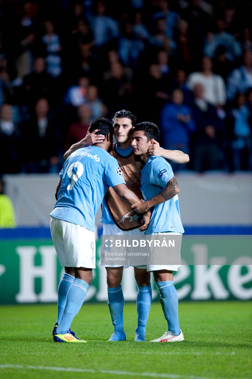 Fotboll, Champions League, Play-Off, Malmö FF - Dinamo