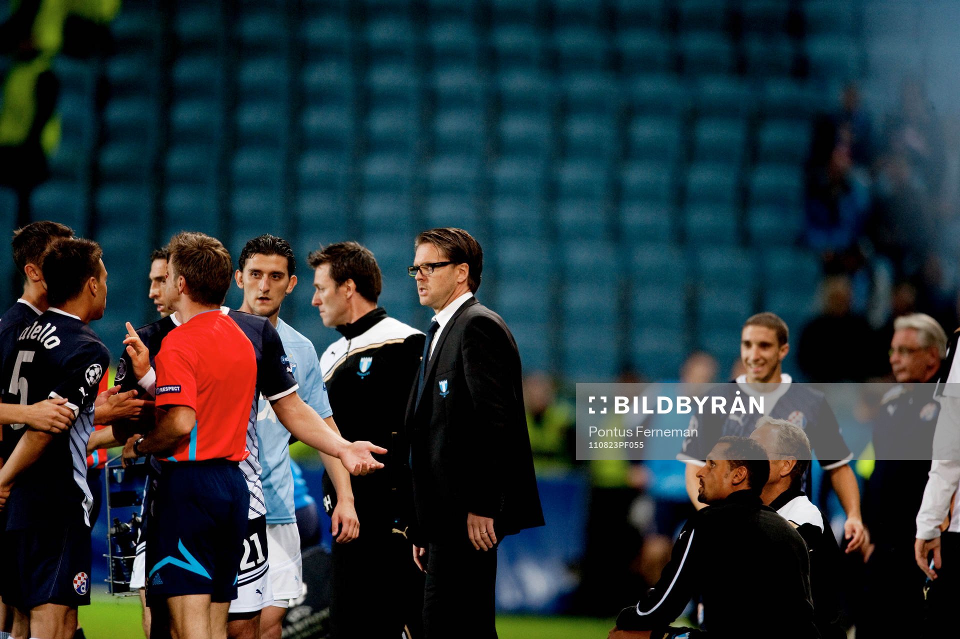 Fotboll, Champions League, Play-Off, Malmö FF - Dinamo