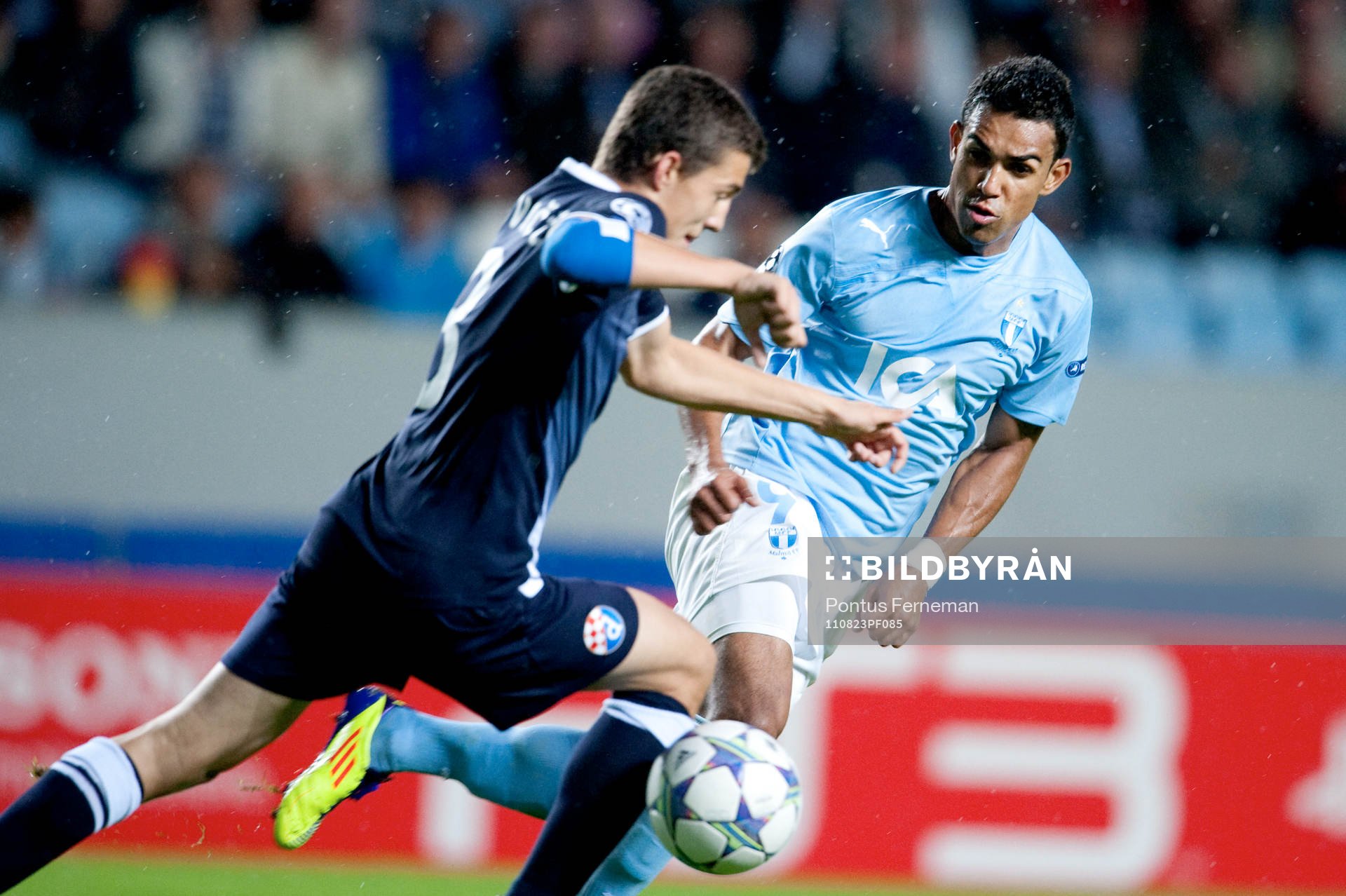 Fotboll, Champions League, Play-Off, Malmö FF - Dinamo