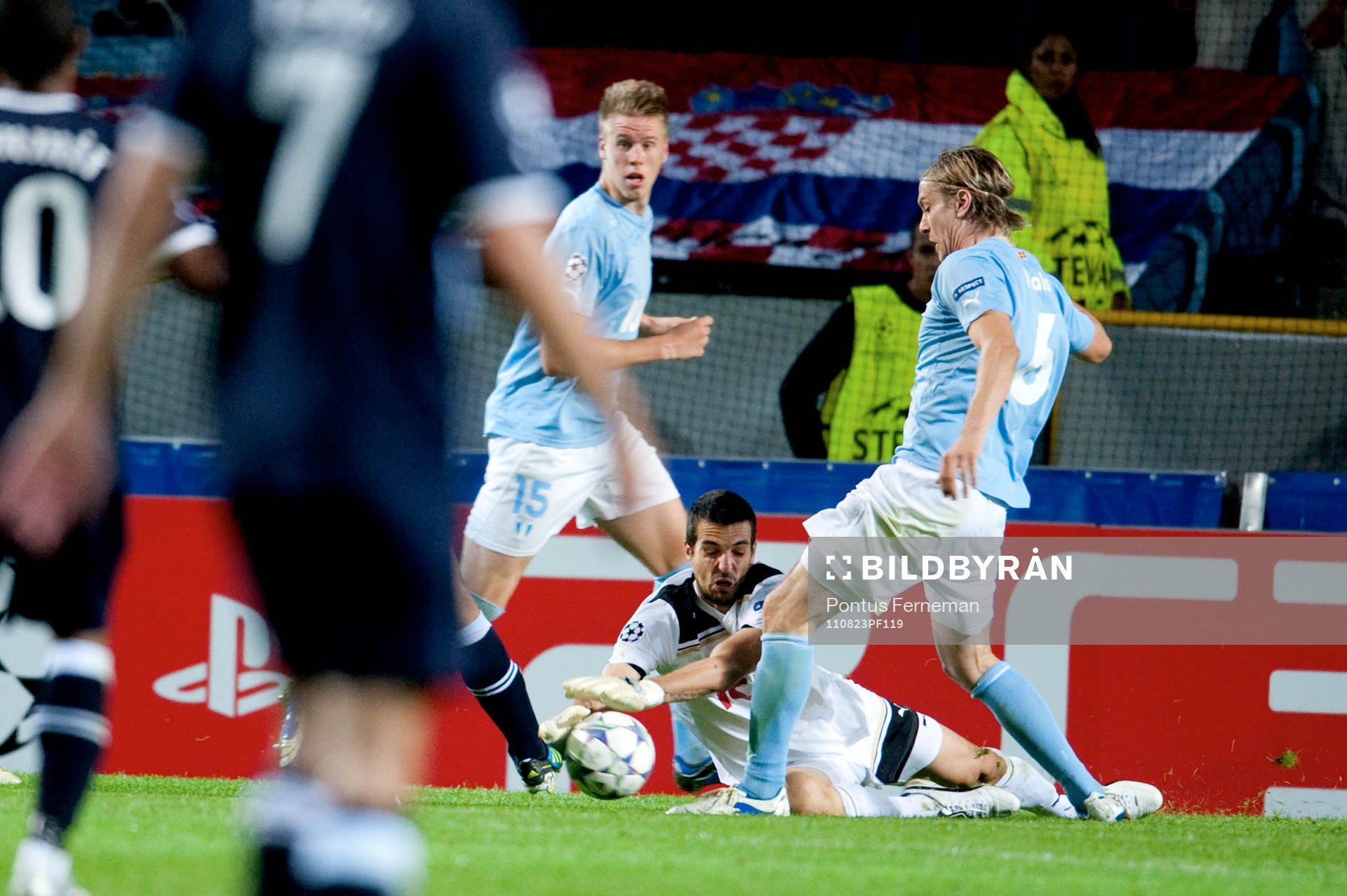 Fotboll, Champions League, Play-Off, Malmö FF - Dinamo