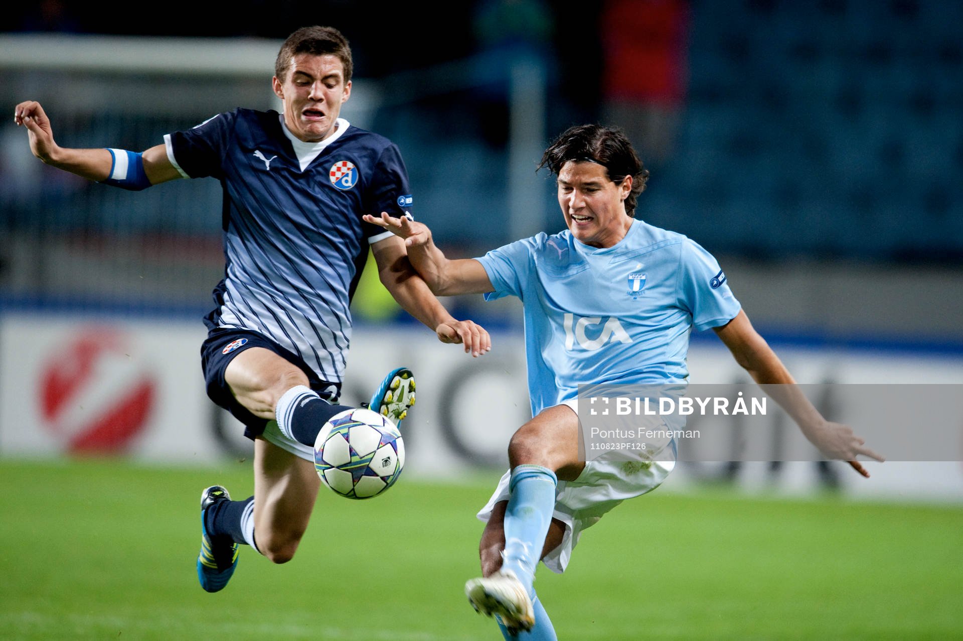 Fotboll, Champions League, Play-Off, Malmö FF - Dinamo