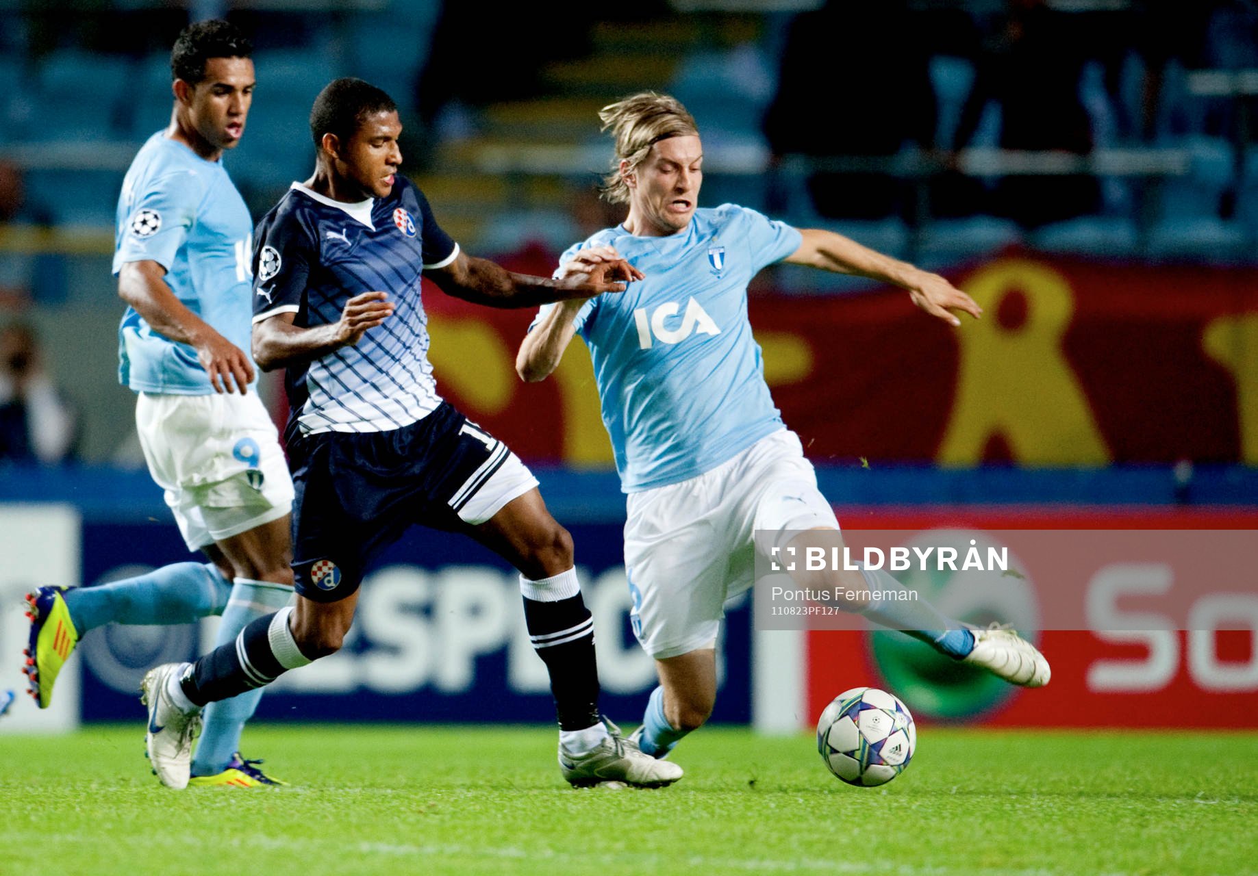 Fotboll, Champions League, Play-Off, Malmö FF - Dinamo