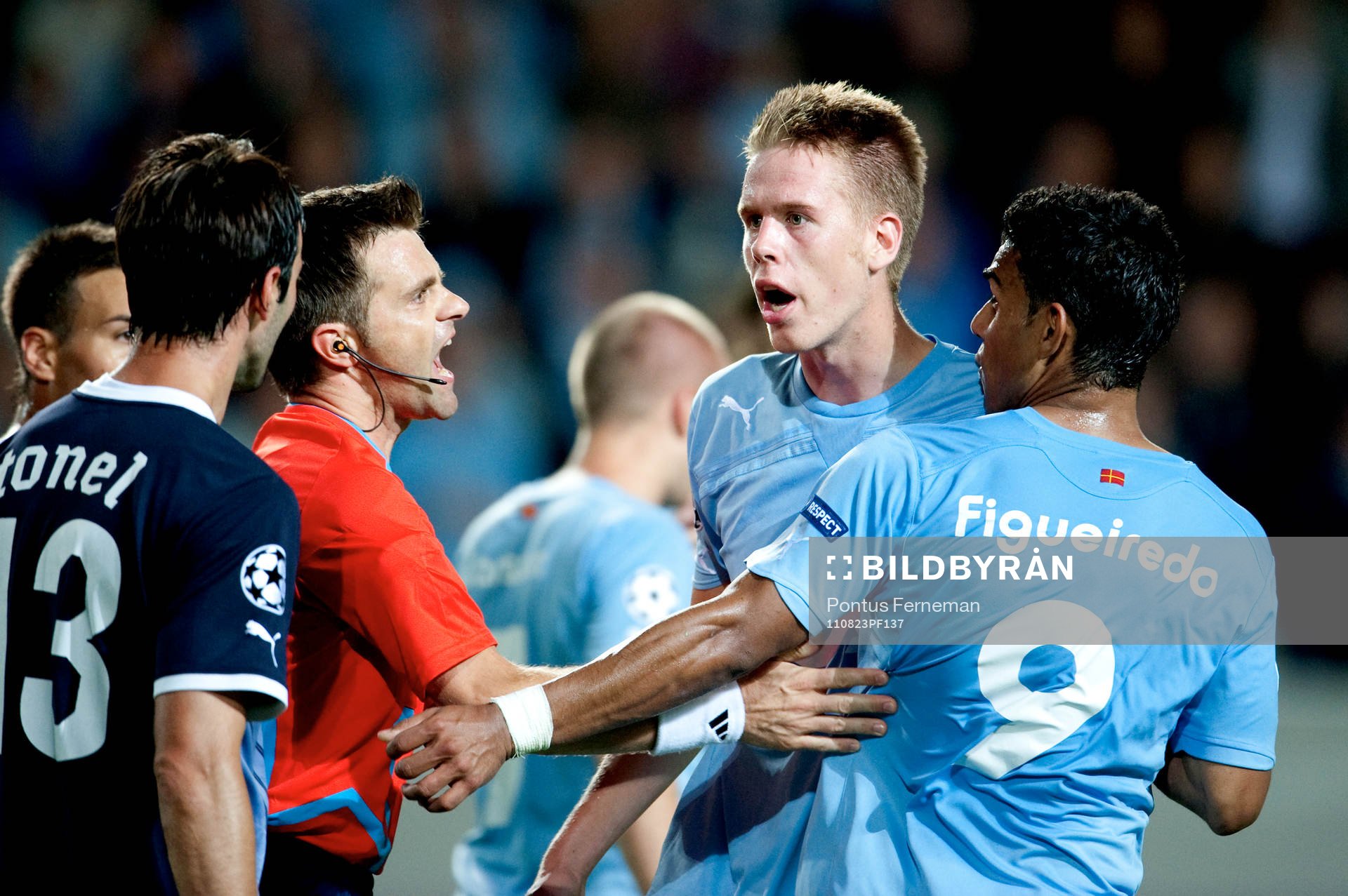 Fotboll, Champions League, Play-Off, Malmö FF - Dinamo