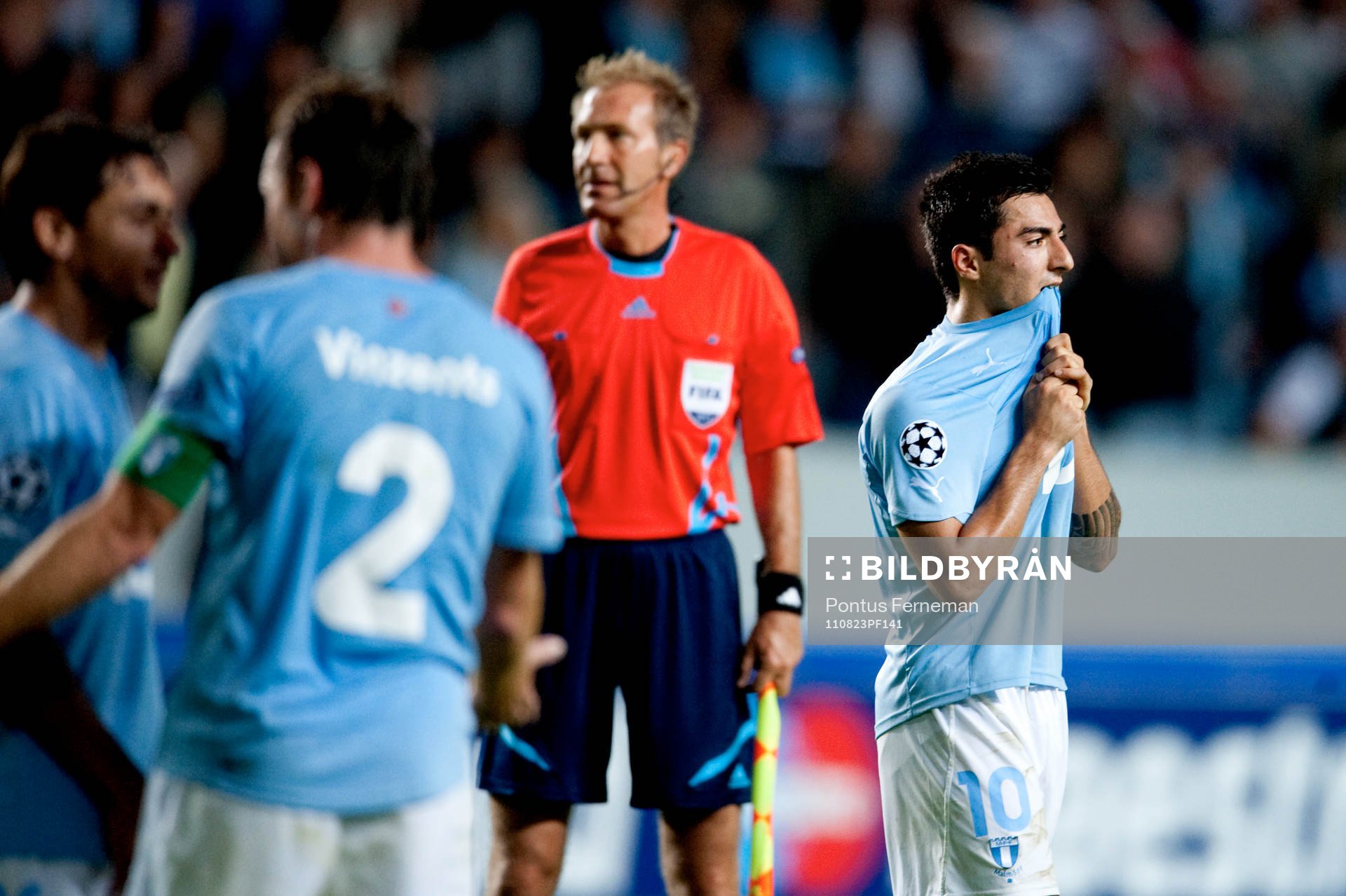 Fotboll, Champions League, Play-Off, Malmö FF - Dinamo