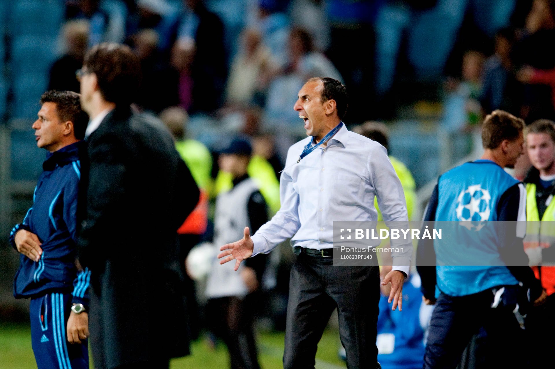 Fotboll, Champions League, Play-Off, Malmö FF - Dinamo