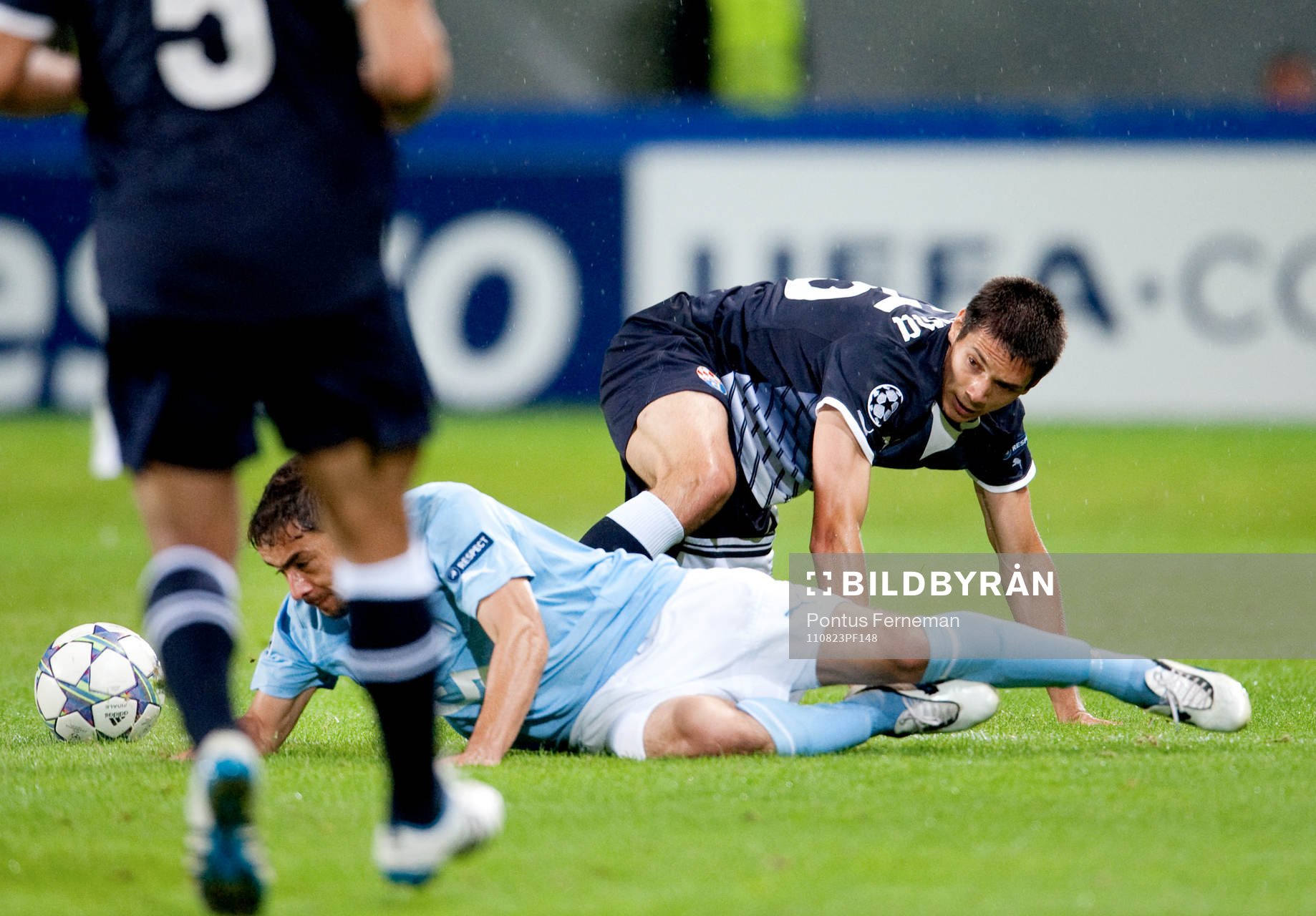 Fotboll, Champions League, Play-Off, Malmö FF - Dinamo