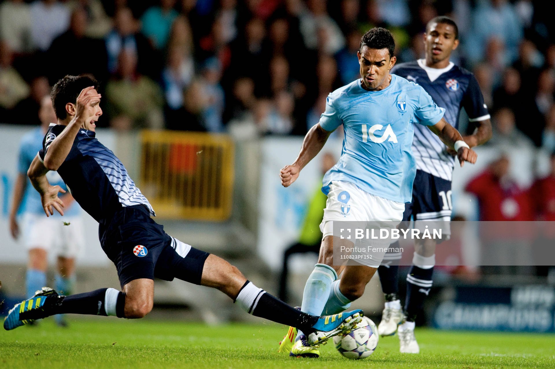 Fotboll, Champions League, Play-Off, Malmö FF - Dinamo