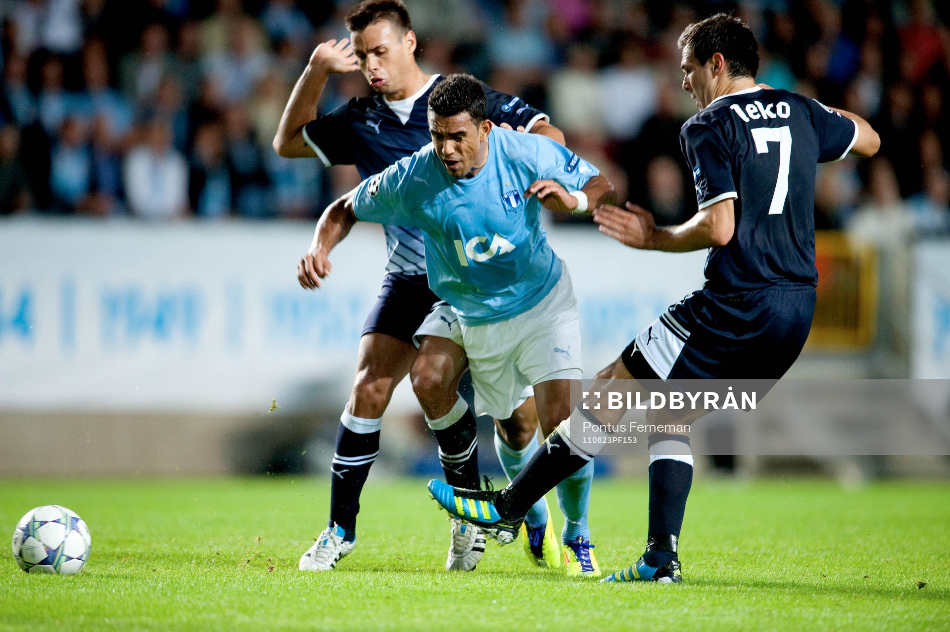 Fotboll, Champions League, Play-Off, Malmö FF - Dinamo