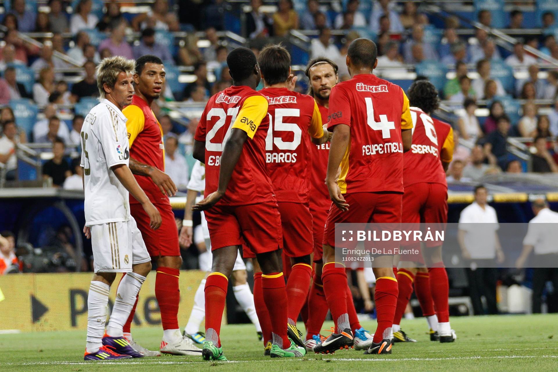 Fotboll, vänskapsmatch, Real Madrid - Galatasaray