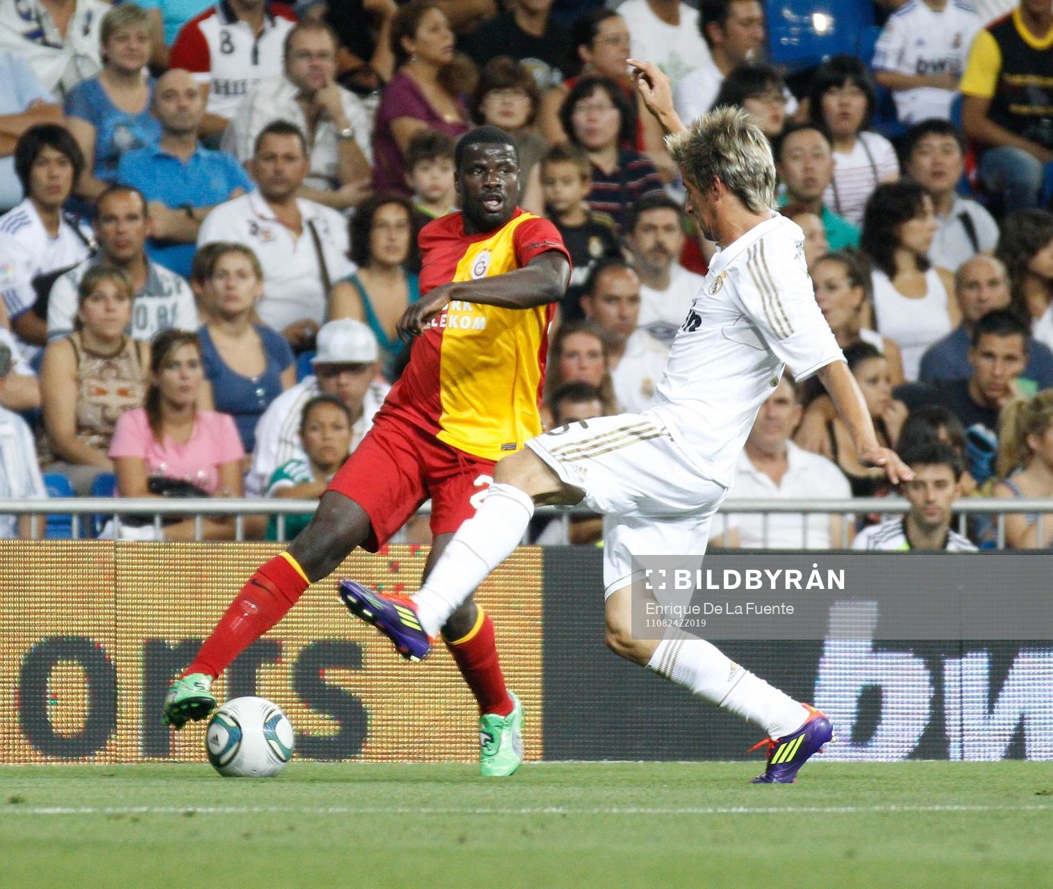 Fotboll, vänskapsmatch, Real Madrid - Galatasaray