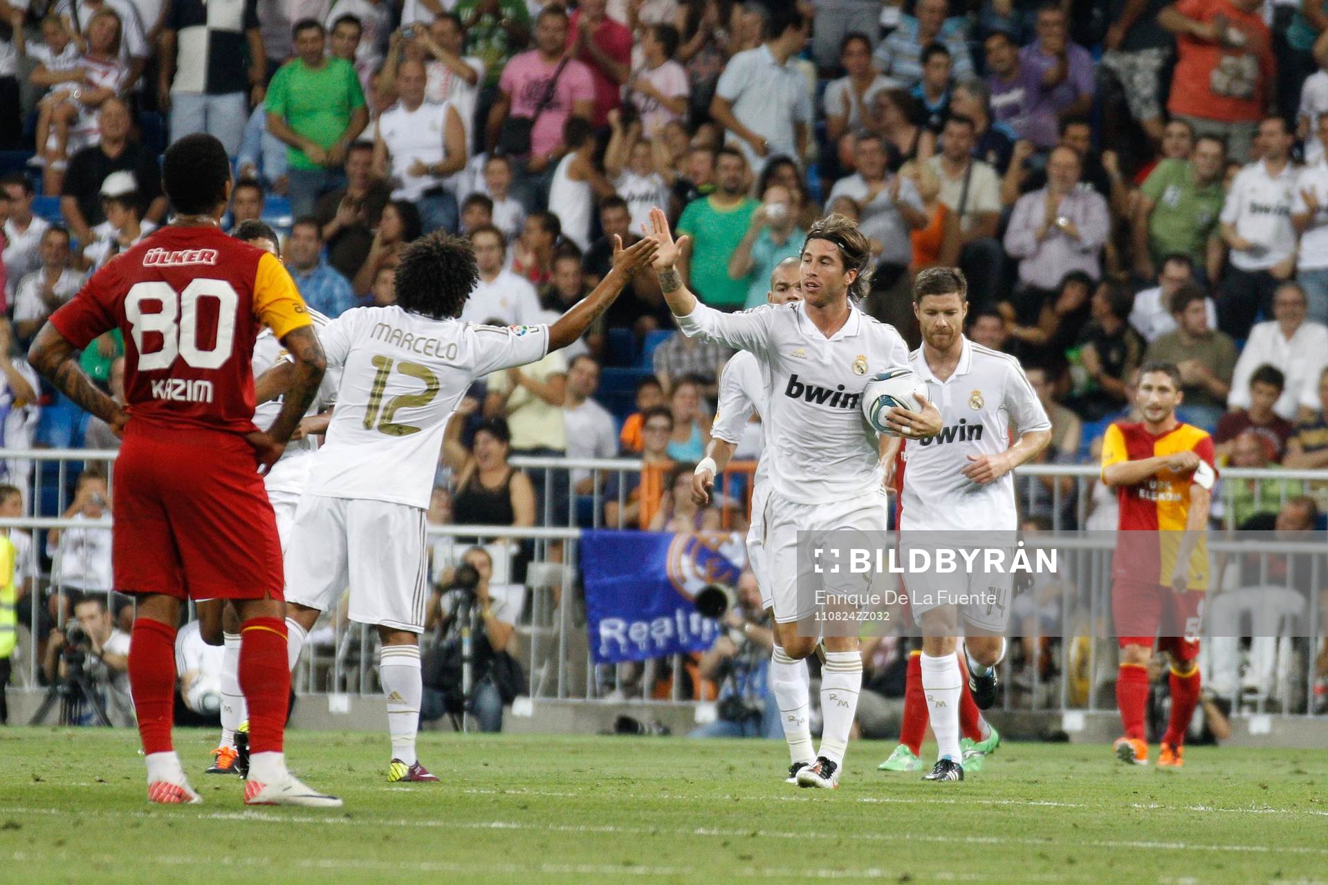 Fotboll, vänskapsmatch, Real Madrid - Galatasaray