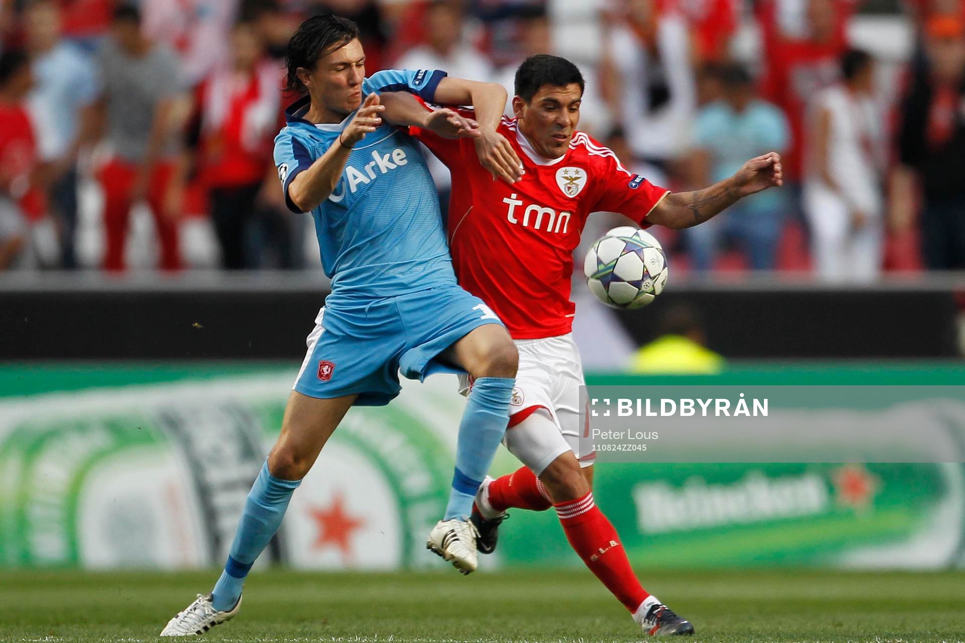 Steven Berghuis, Twente och Maxi Pereira, Benfica