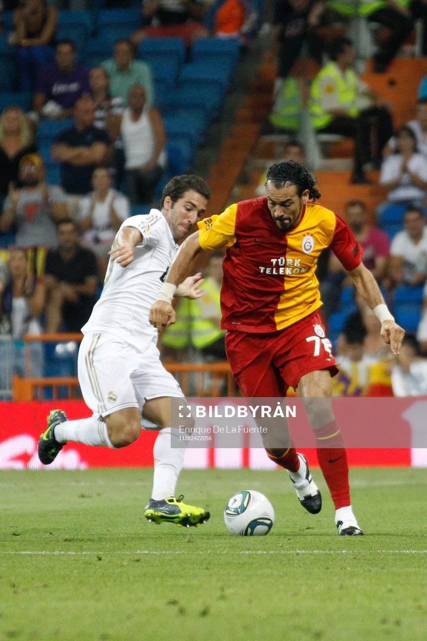 Fotboll, vänskapsmatch, Real Madrid - Galatasaray