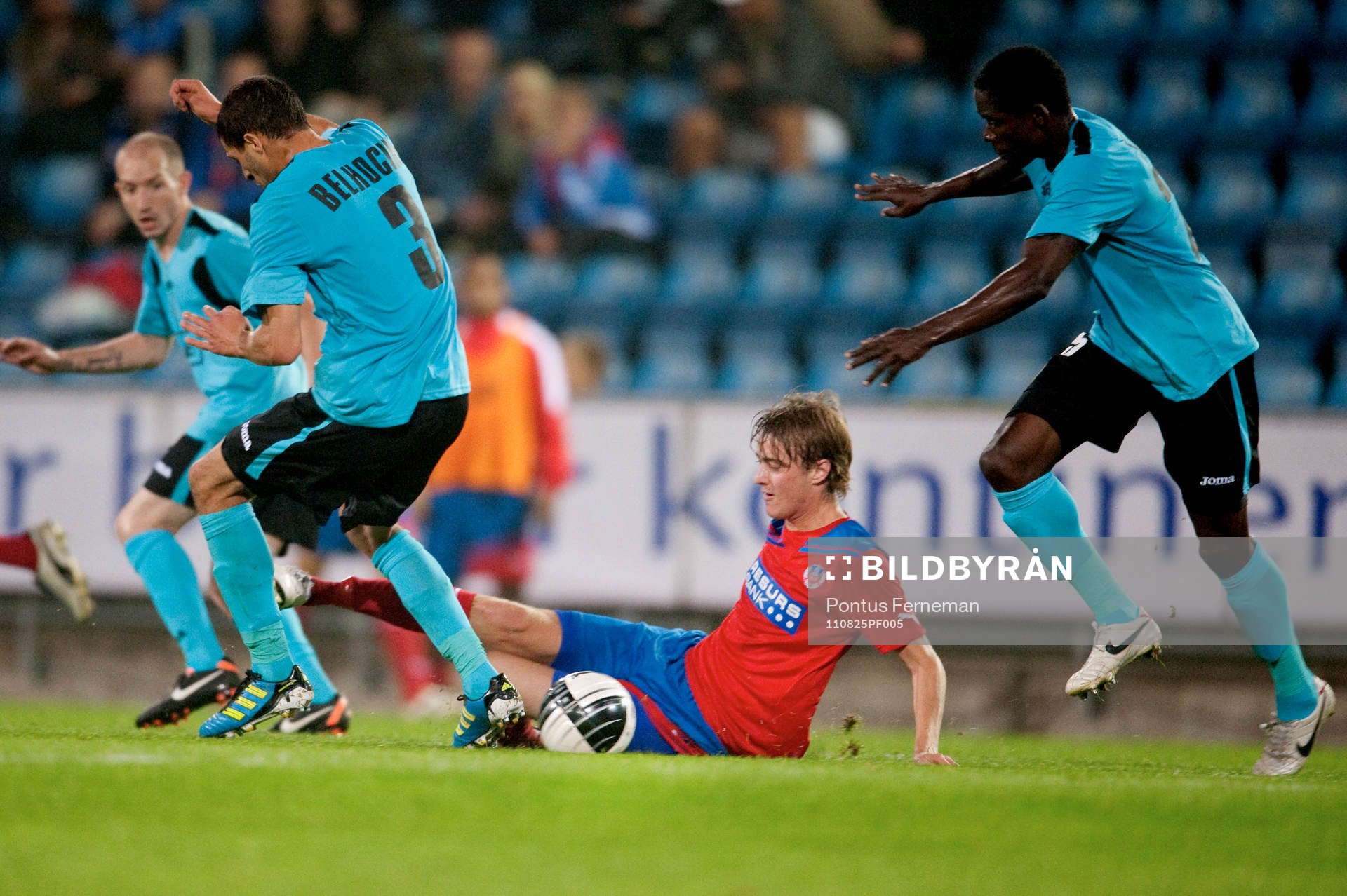 Karim Belhocine, Standard Liege, Rasmus Jönsson,