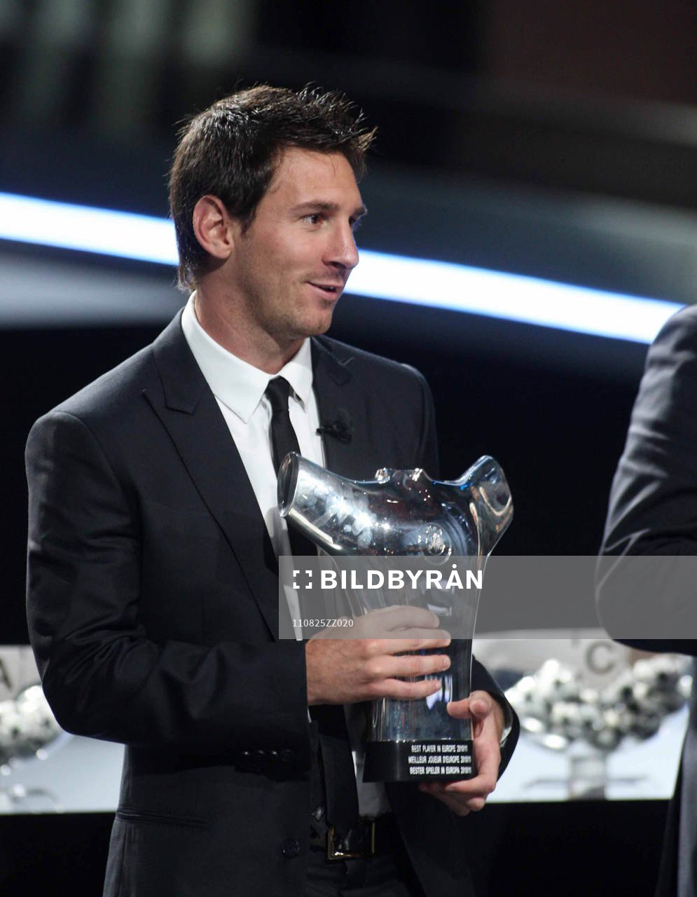 Leo Messi, valdes till  UEFA Footballer