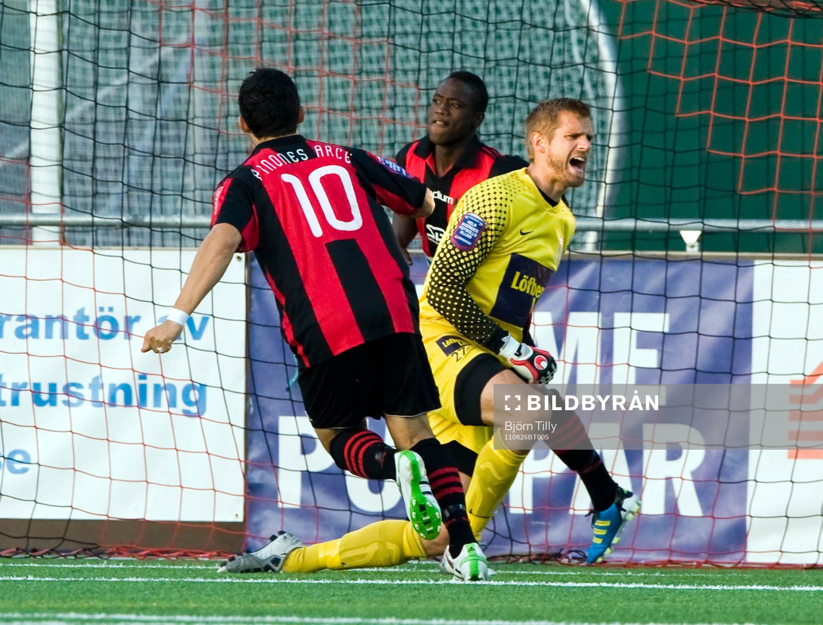 Saihou Jagne, Brommapojkarna och Oscar Berglund, målvakt,