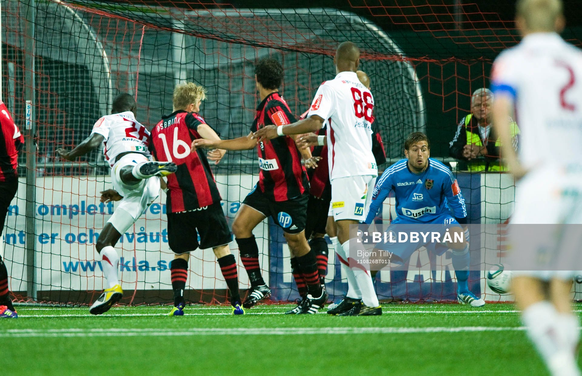 Mohammed Mbye, Assyriska gör 1-2 på Kristoffer Nordfeldt,